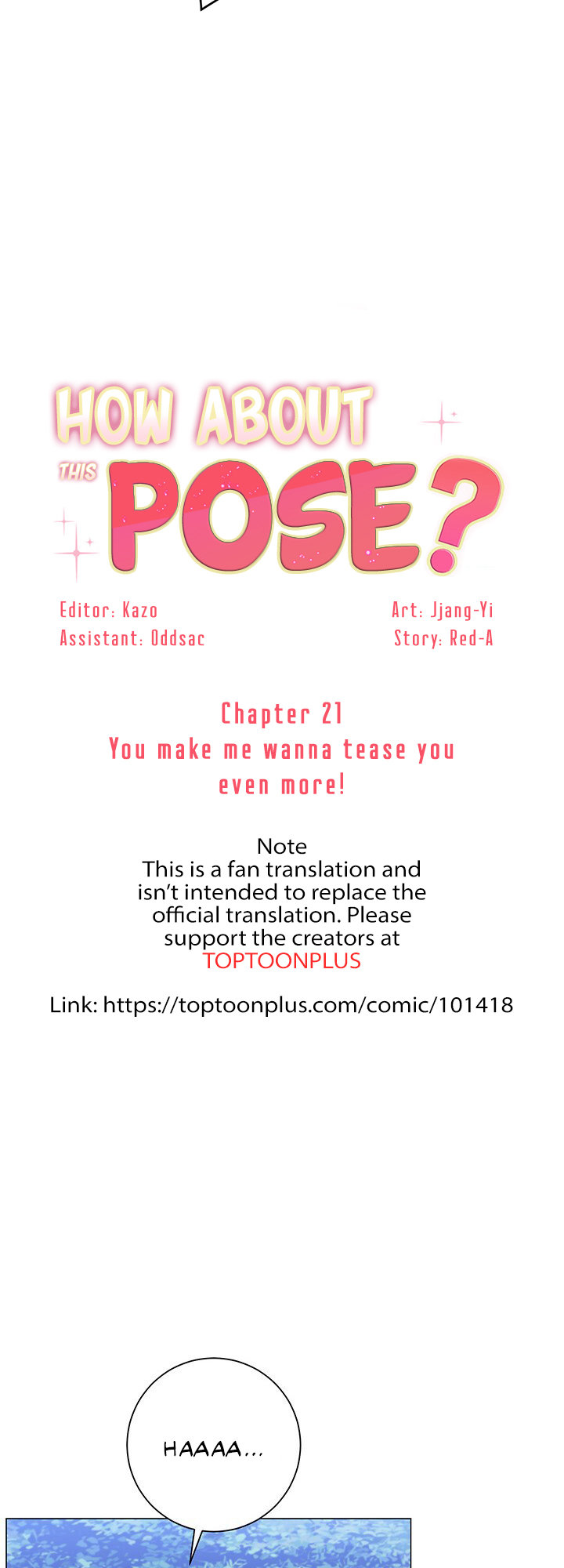 How About This Pose? Chapter 21 - Page 5