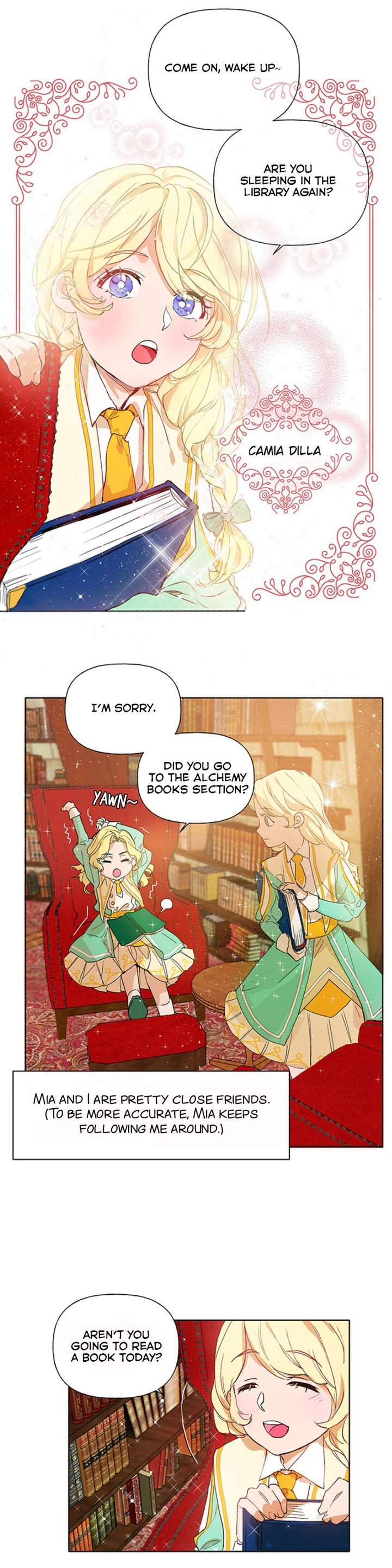 The Golden Haired Elementalist Chapter 2 - Page 16
