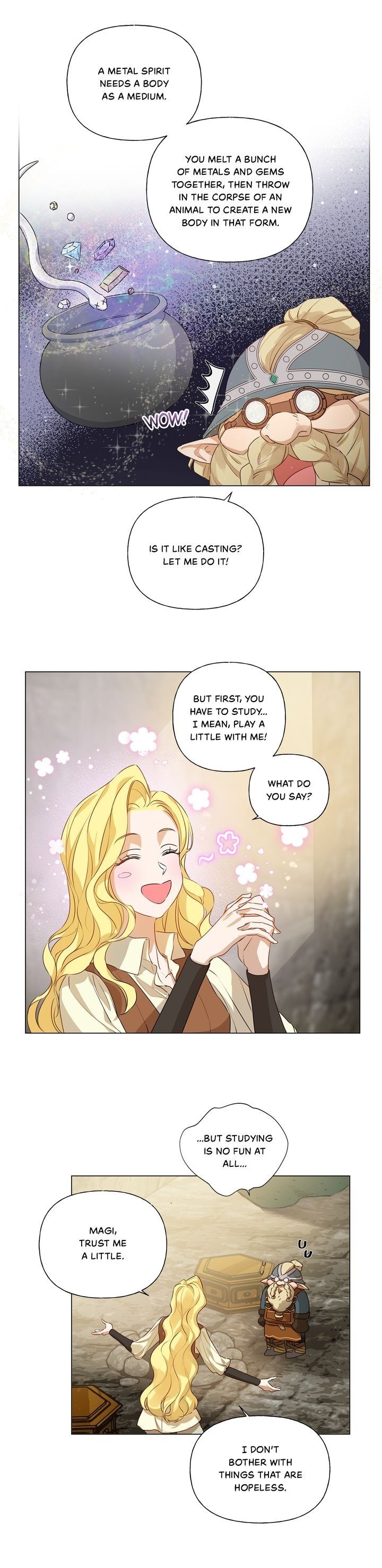 The Golden Haired Elementalist Chapter 49 - Page 16