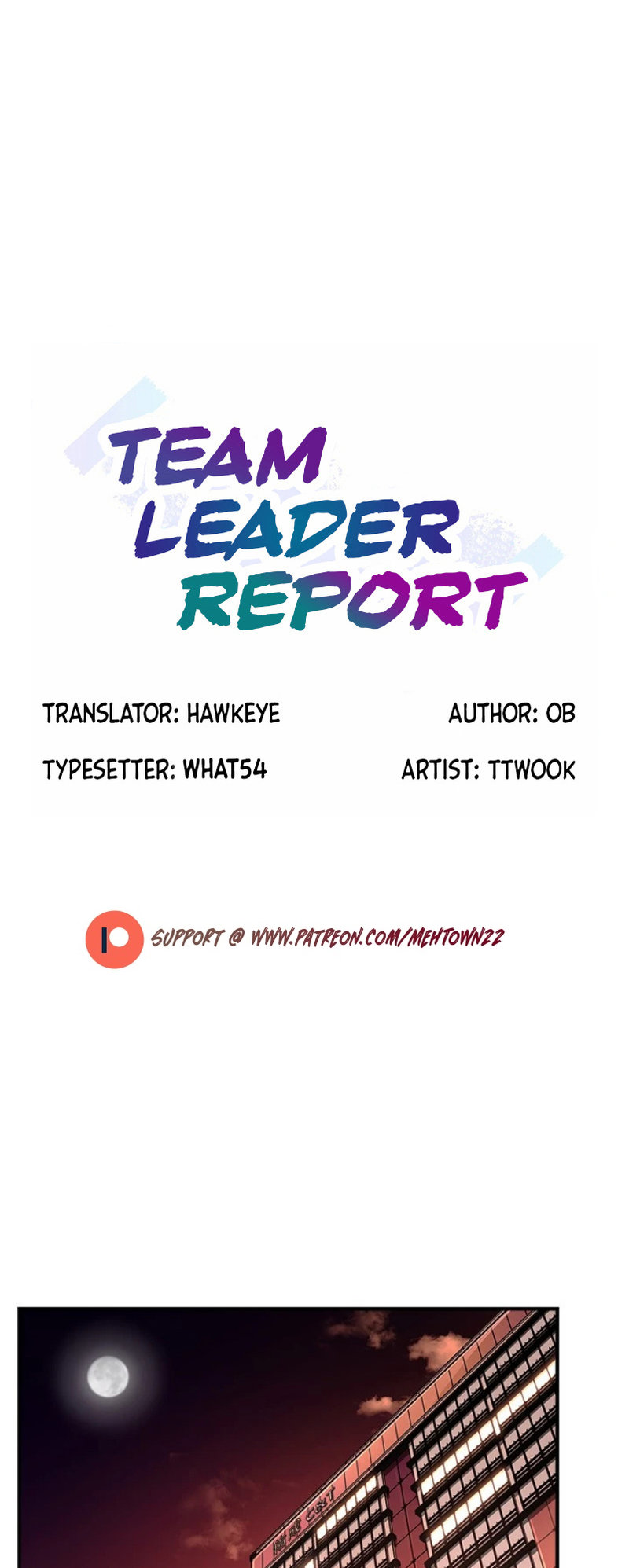 Team Leader Report Chapter 43 - Page 1