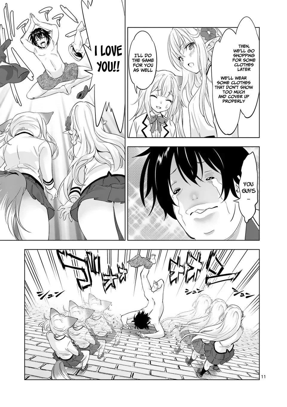 Shijou Saikyou Orc-san no Tanoshii Tanetsuke Harem Zukuri Chapter 113.1 - Page 11