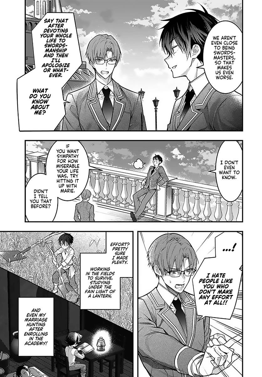 Otome Game Sekai wa Mob ni Kibishii Sekai desu Chapter 28.1 - Page 3