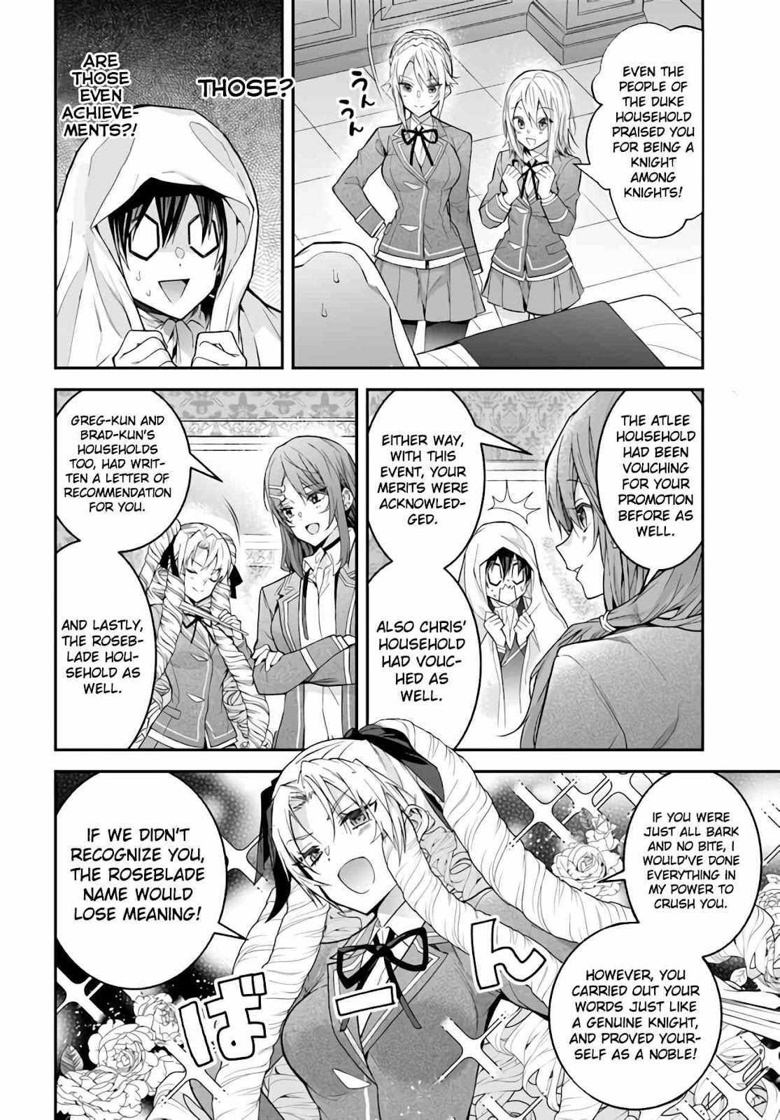 Otome Game Sekai wa Mob ni Kibishii Sekai desu Chapter 38 - Page 8