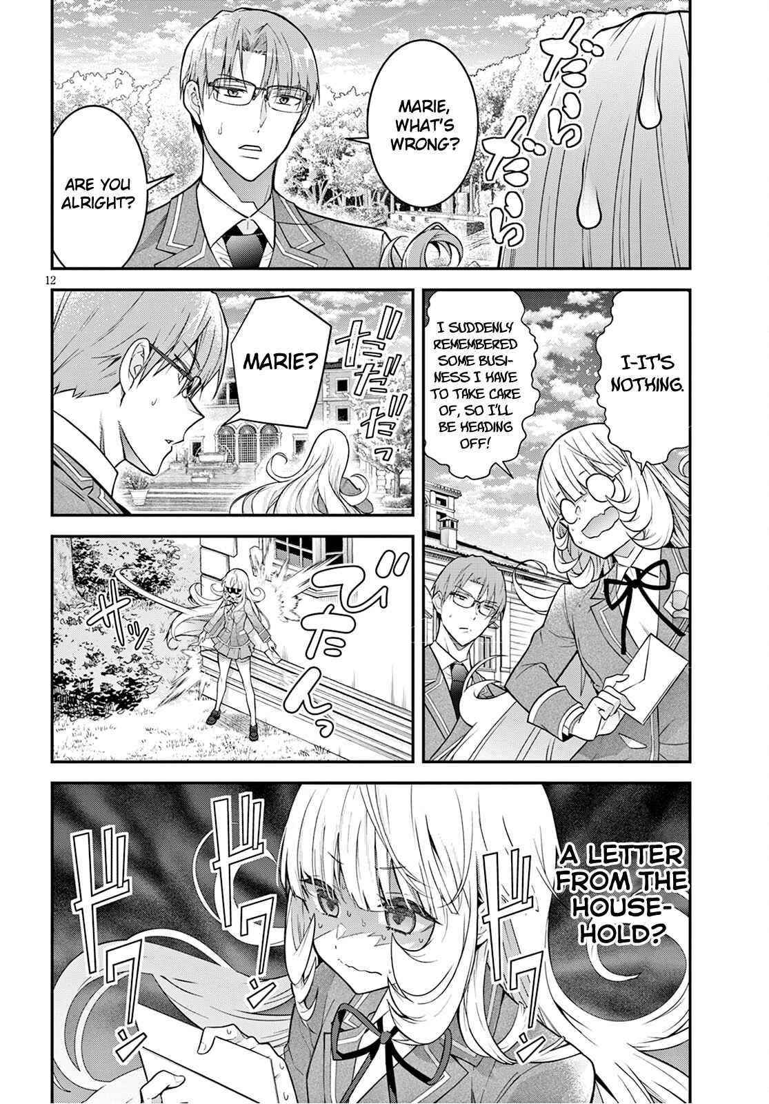 Otome Game Sekai wa Mob ni Kibishii Sekai desu Chapter 39 - Page 12
