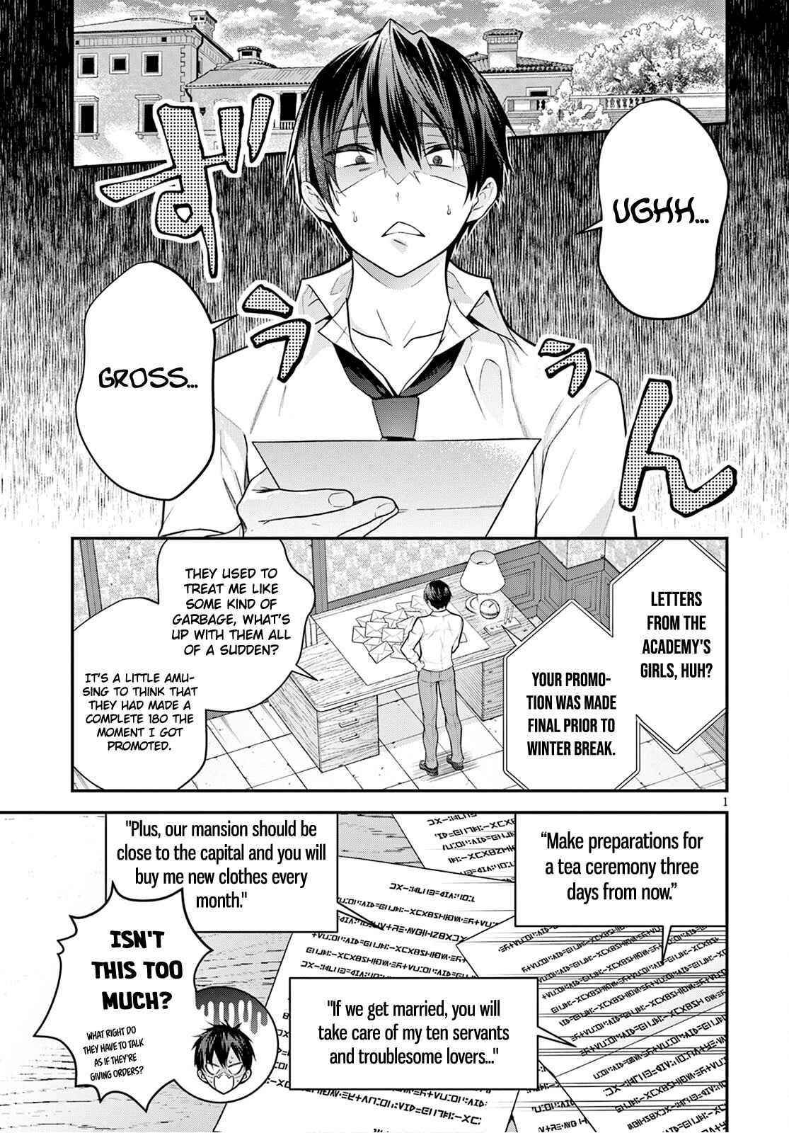 Otome Game Sekai wa Mob ni Kibishii Sekai desu Chapter 39 - Page 2