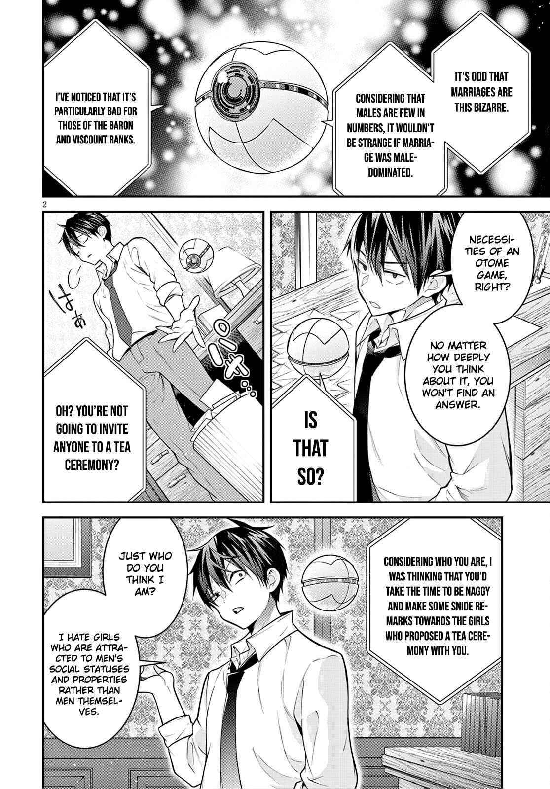 Otome Game Sekai wa Mob ni Kibishii Sekai desu Chapter 39 - Page 3