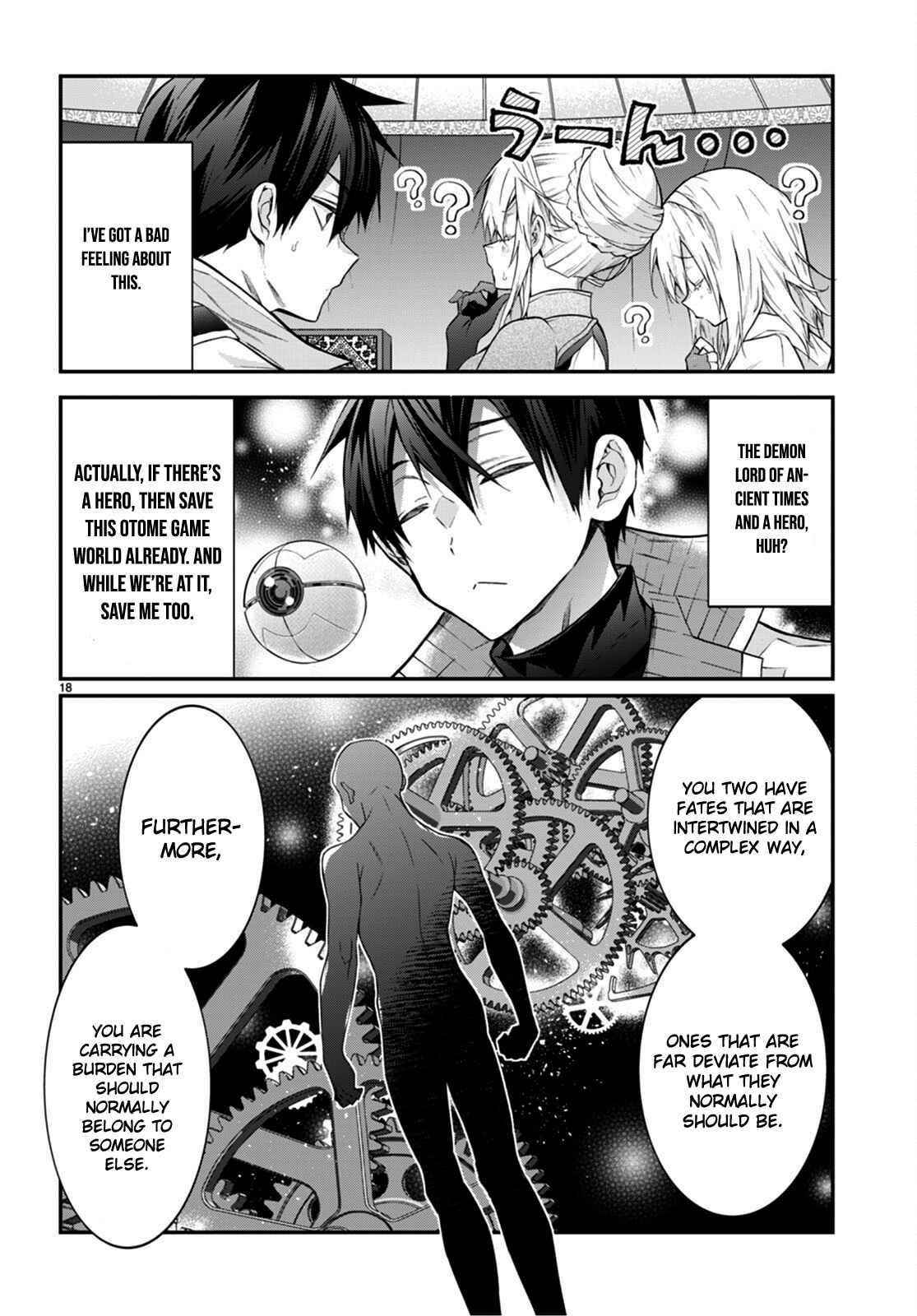 Otome Game Sekai wa Mob ni Kibishii Sekai desu Chapter 44 - Page 18
