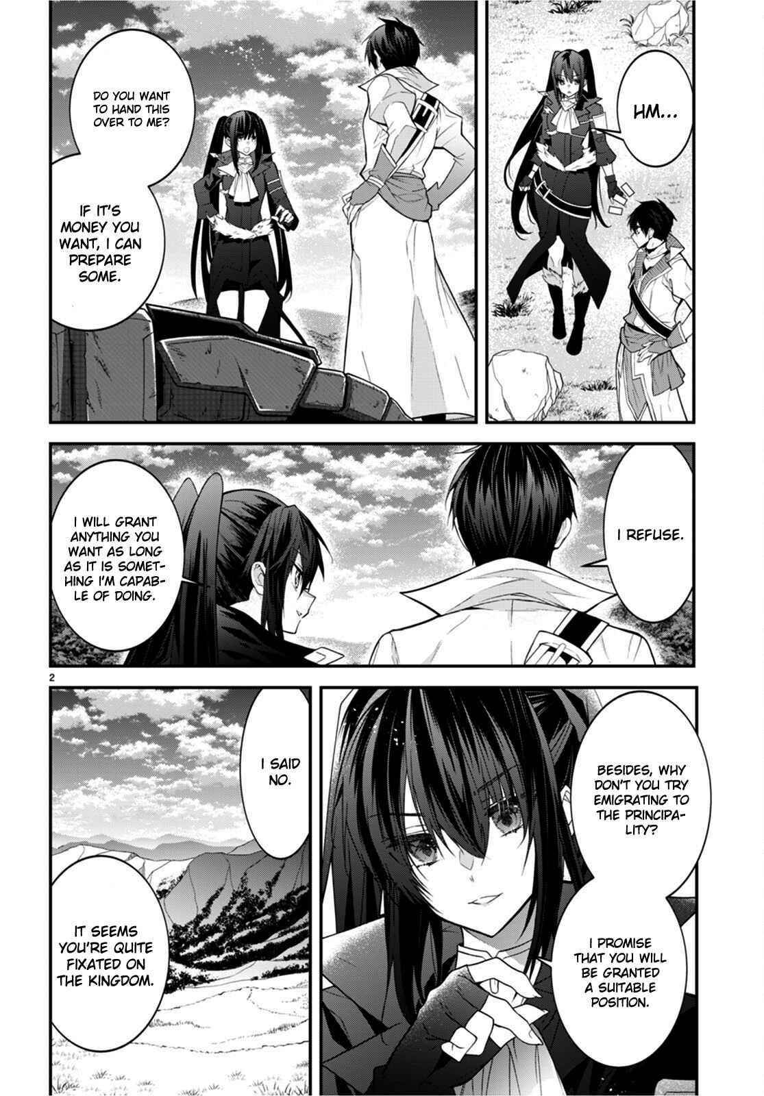 Otome Game Sekai wa Mob ni Kibishii Sekai desu Chapter 44 - Page 2