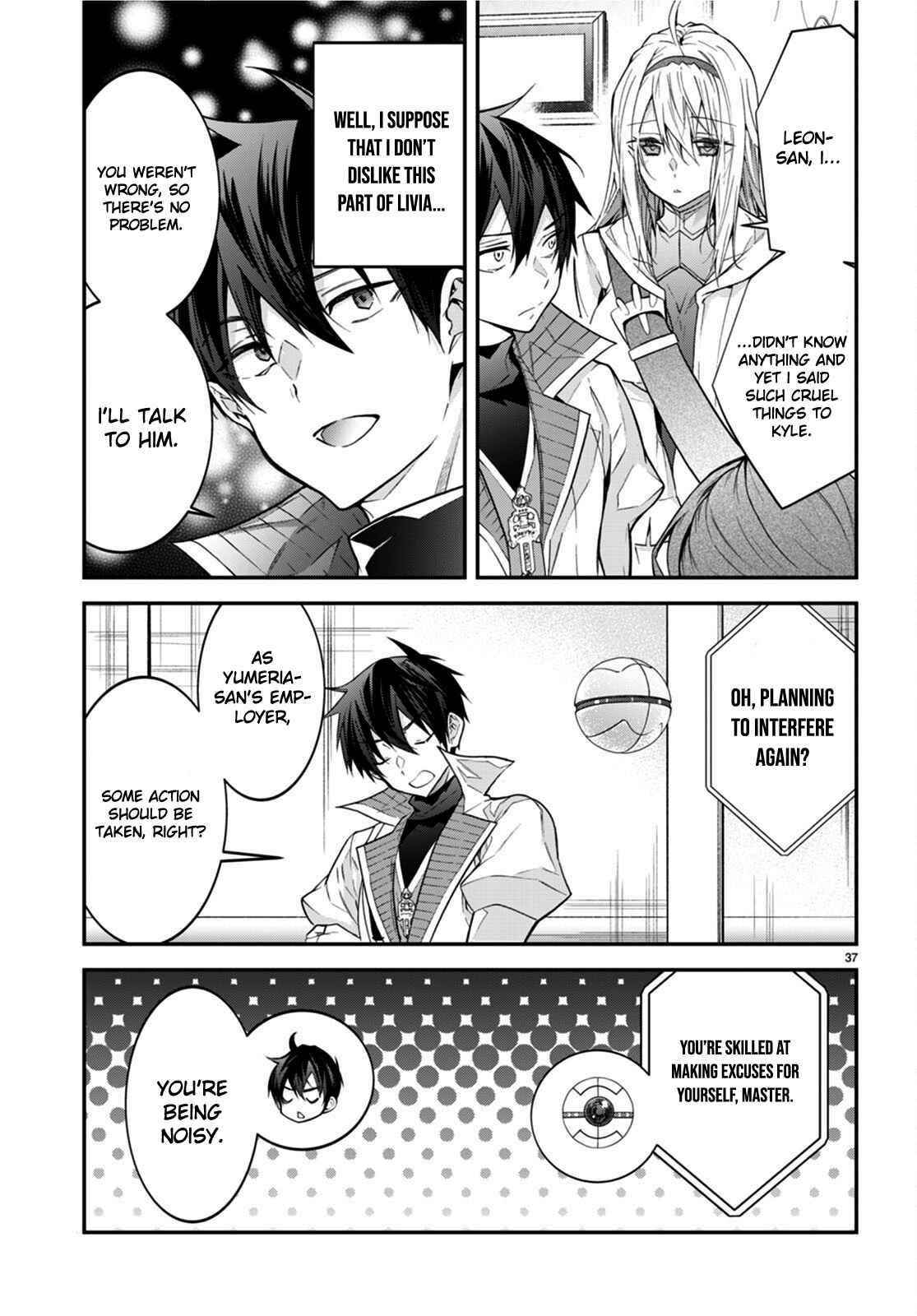 Otome Game Sekai wa Mob ni Kibishii Sekai desu Chapter 44 - Page 37