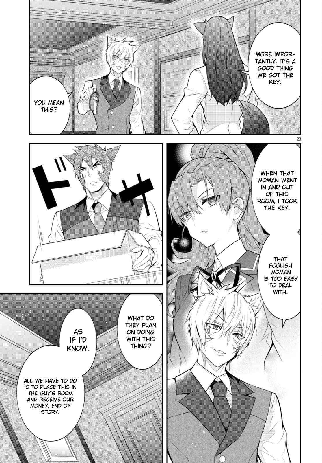 Otome Game Sekai wa Mob ni Kibishii Sekai desu Chapter 45 - Page 23