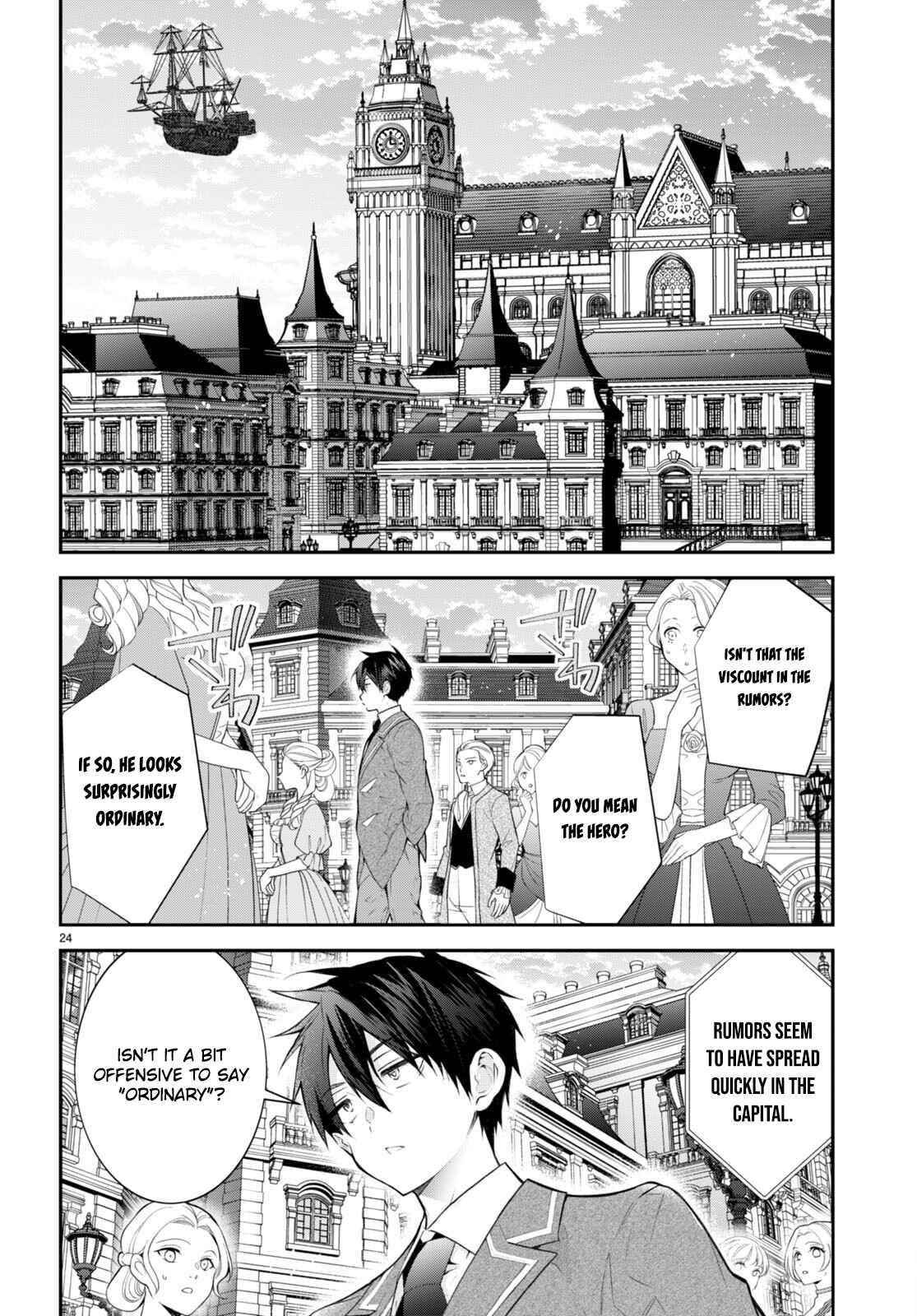 Otome Game Sekai wa Mob ni Kibishii Sekai desu Chapter 45 - Page 24