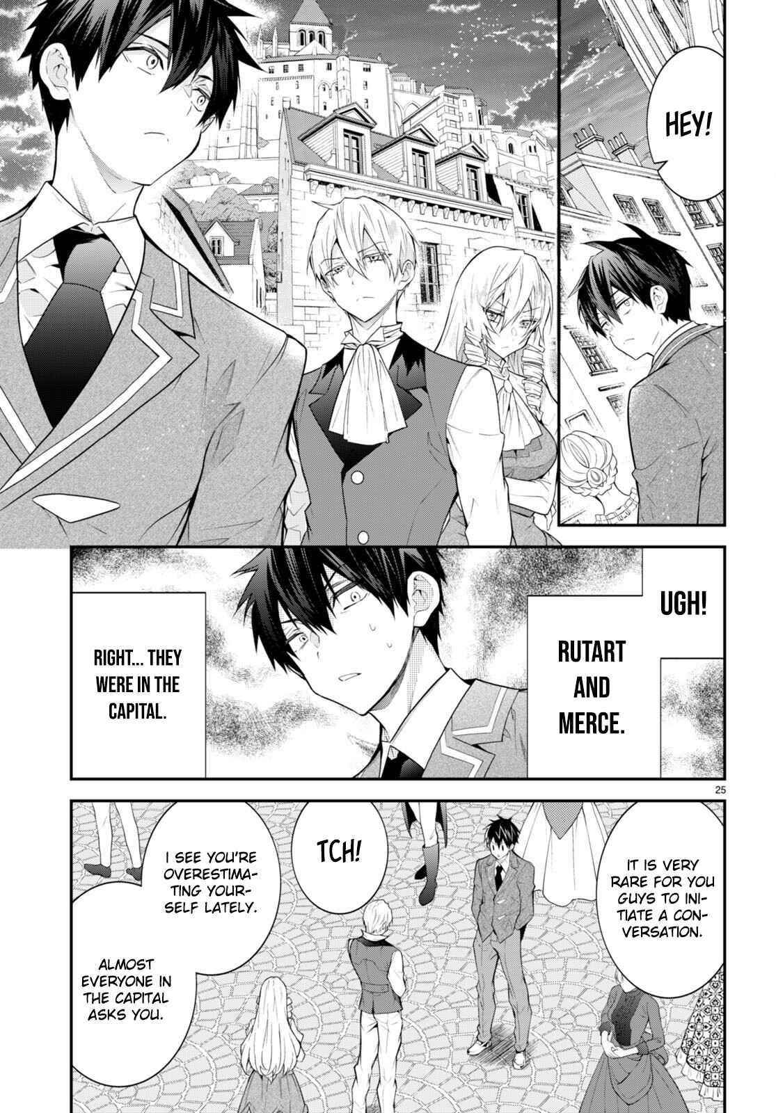 Otome Game Sekai wa Mob ni Kibishii Sekai desu Chapter 45 - Page 25