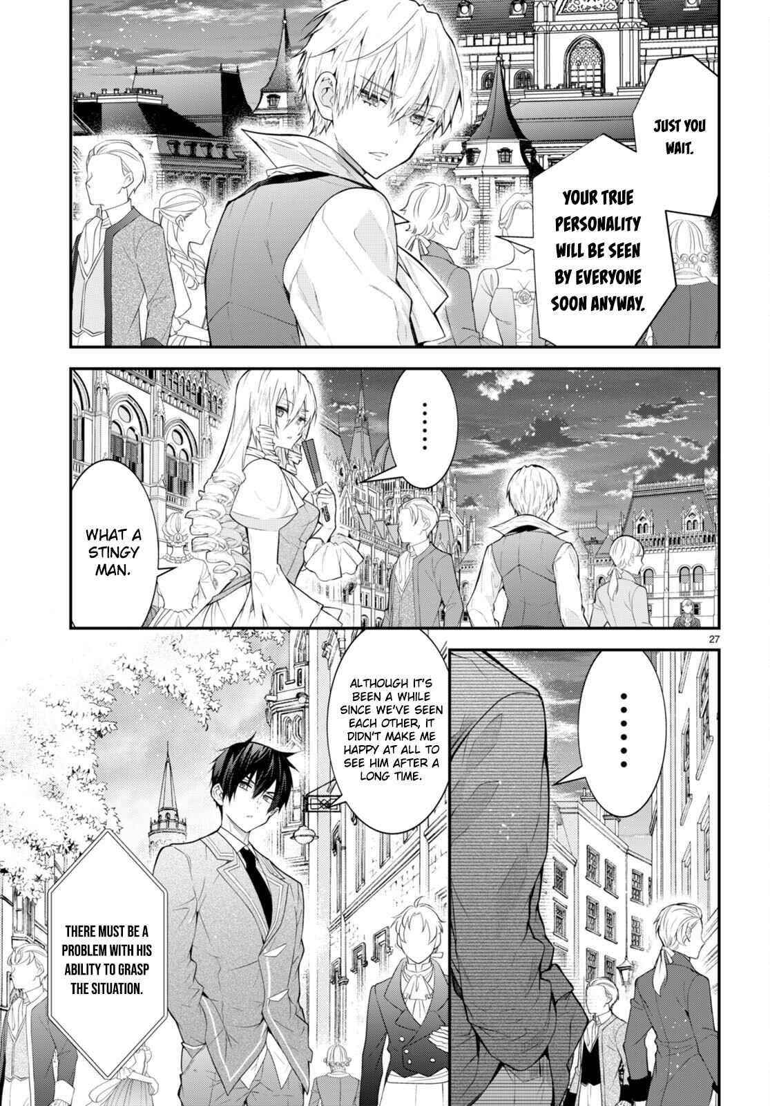 Otome Game Sekai wa Mob ni Kibishii Sekai desu Chapter 45 - Page 27