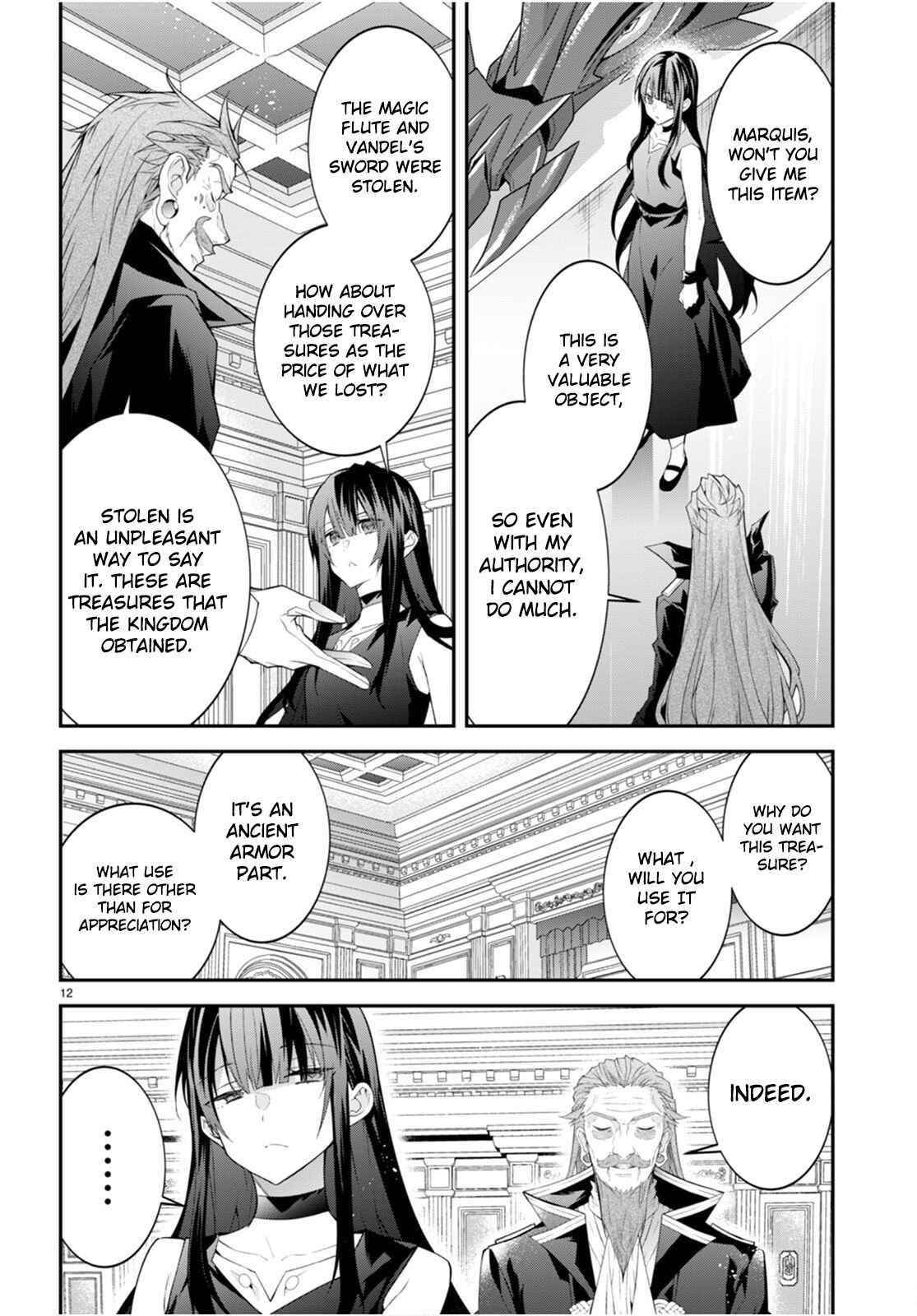 Otome Game Sekai wa Mob ni Kibishii Sekai desu Chapter 46 - Page 12