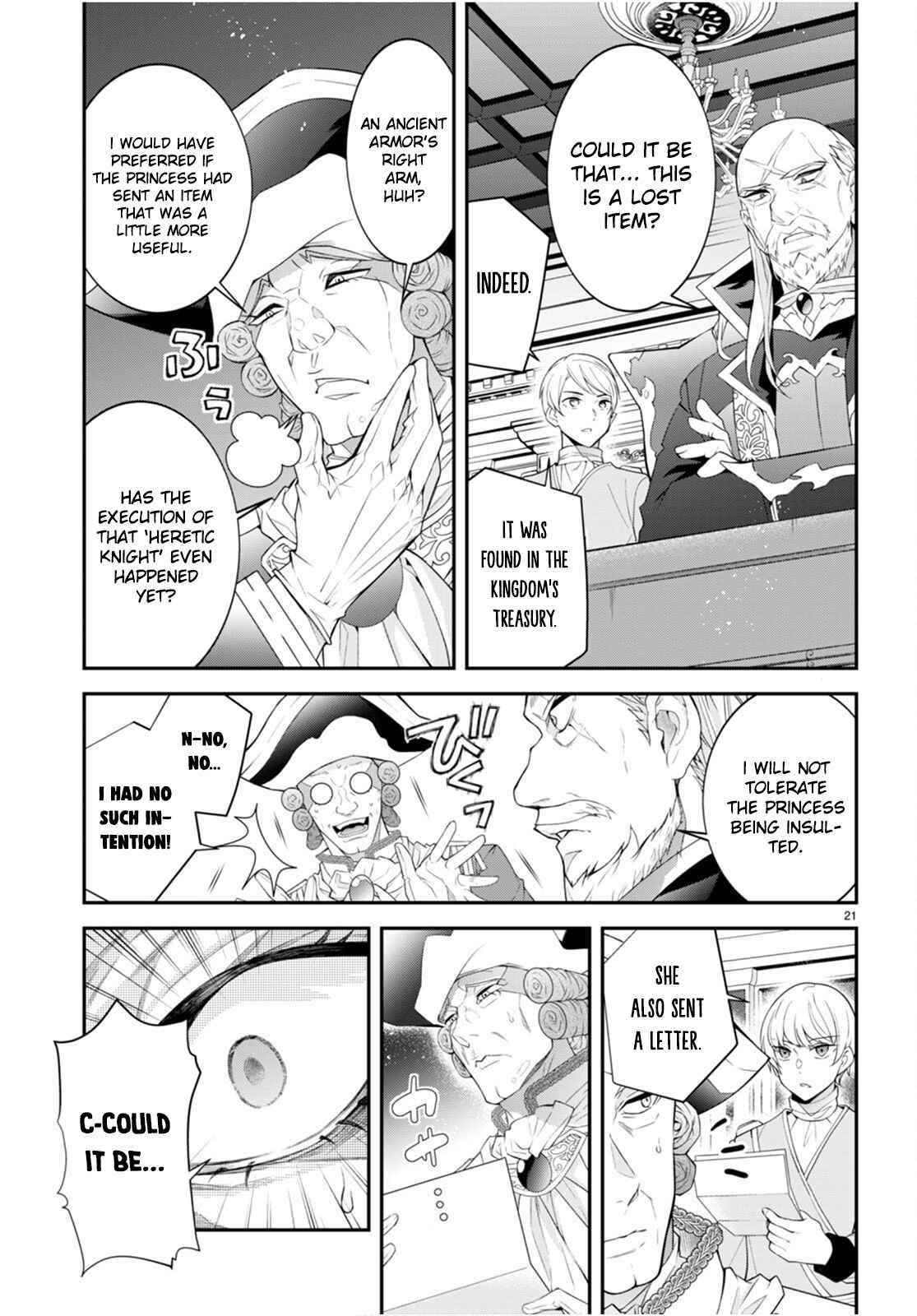 Otome Game Sekai wa Mob ni Kibishii Sekai desu Chapter 46 - Page 21