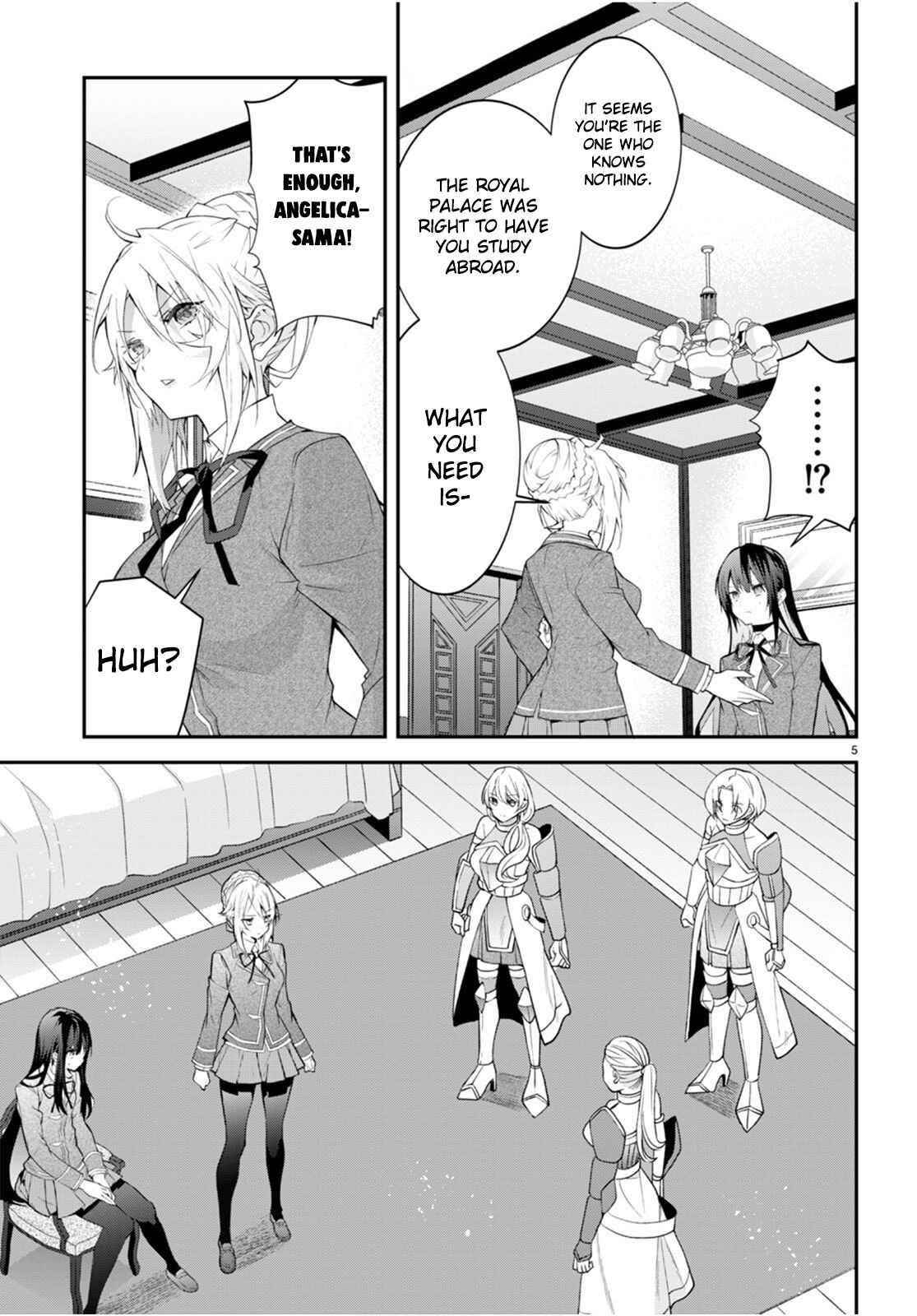 Otome Game Sekai wa Mob ni Kibishii Sekai desu Chapter 46 - Page 5
