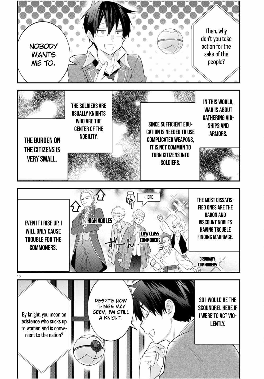 Otome Game Sekai wa Mob ni Kibishii Sekai desu Chapter 48 - Page 16