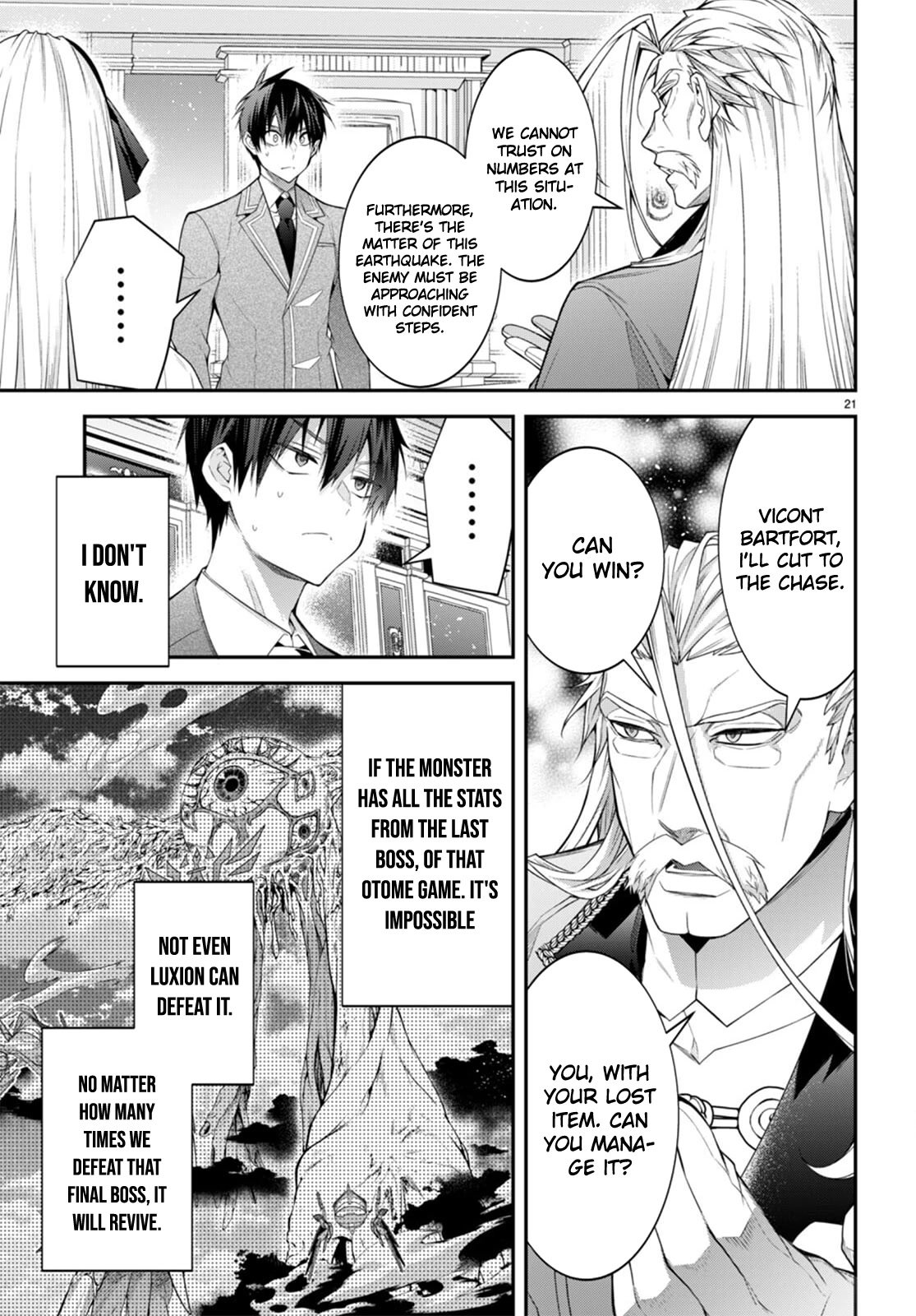 Otome Game Sekai wa Mob ni Kibishii Sekai desu Chapter 49 - Page 15
