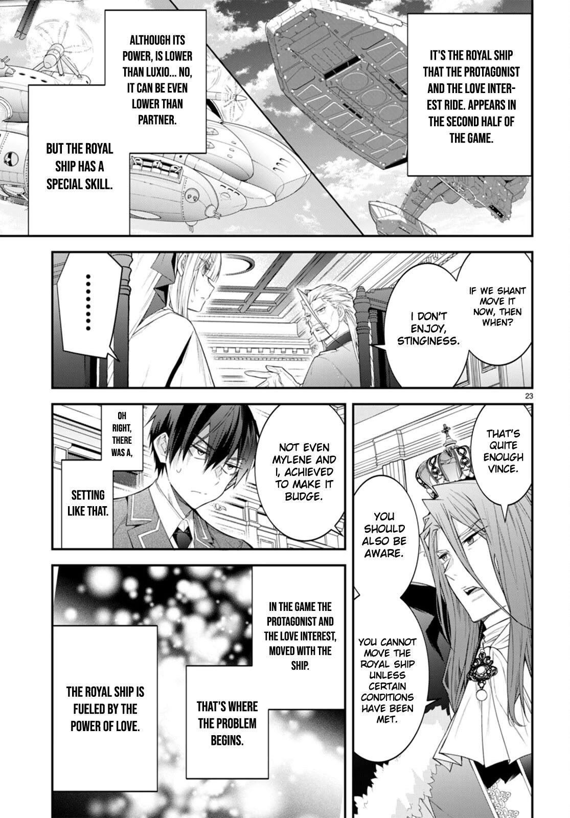 Otome Game Sekai wa Mob ni Kibishii Sekai desu Chapter 49 - Page 17