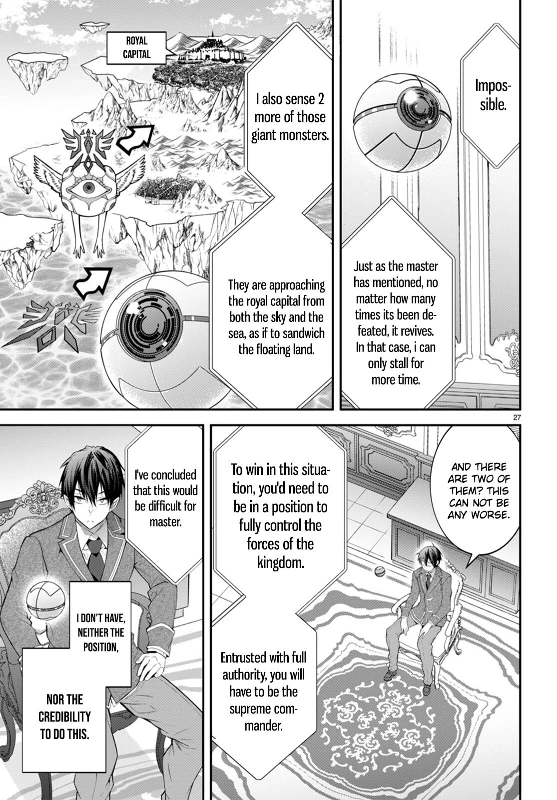 Otome Game Sekai wa Mob ni Kibishii Sekai desu Chapter 49 - Page 21