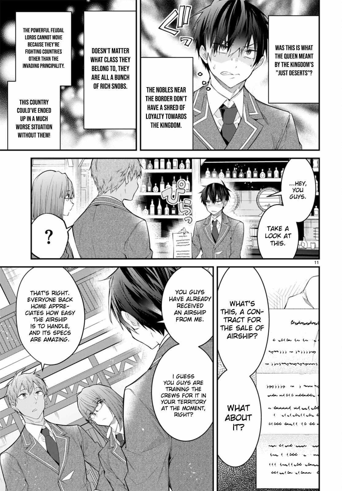 Otome Game Sekai wa Mob ni Kibishii Sekai desu Chapter 50 - Page 11