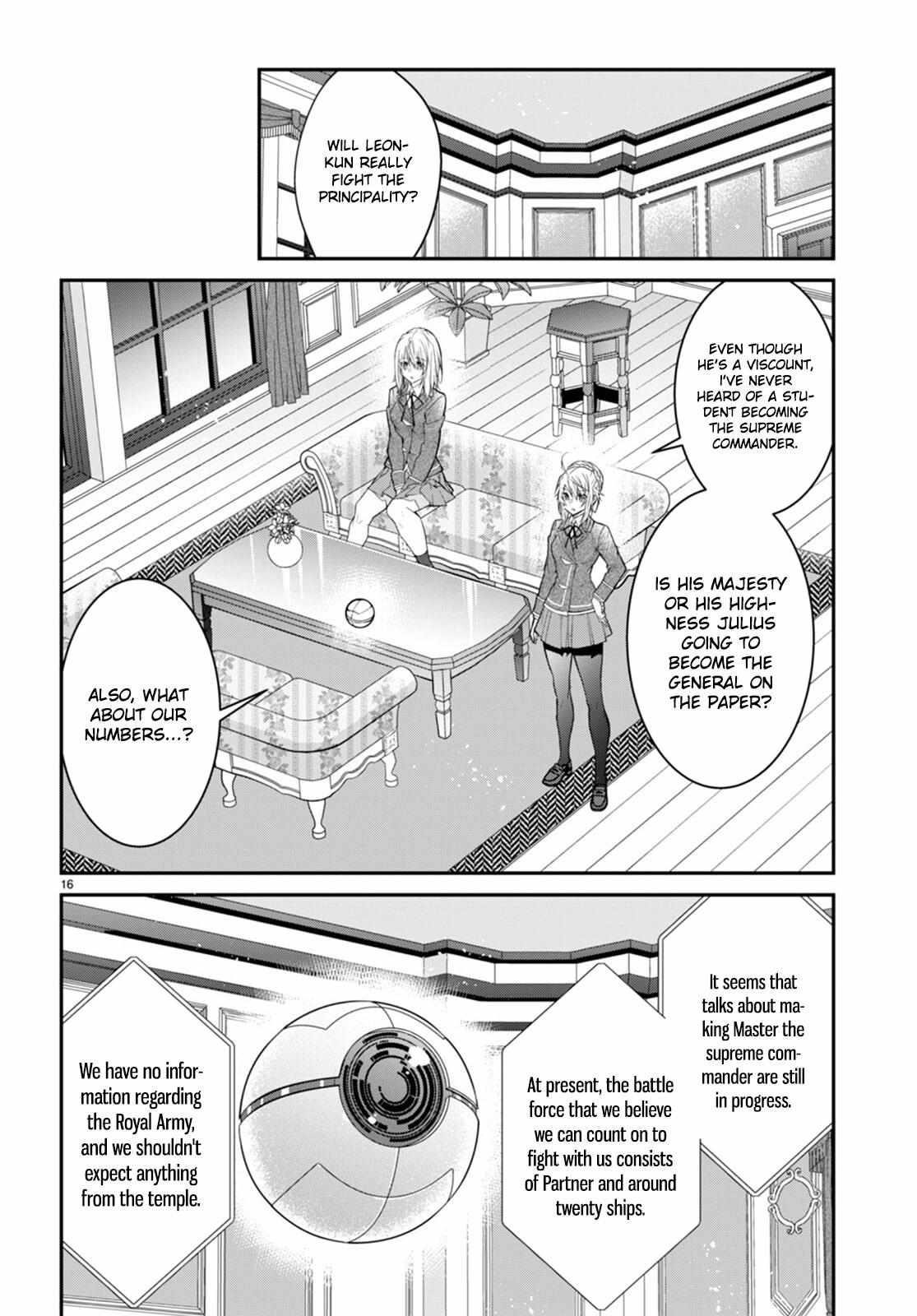 Otome Game Sekai wa Mob ni Kibishii Sekai desu Chapter 50 - Page 16