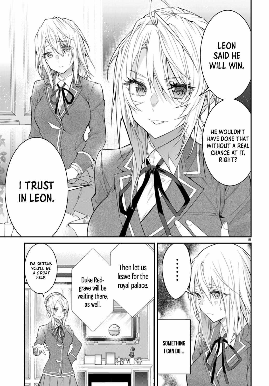 Otome Game Sekai wa Mob ni Kibishii Sekai desu Chapter 50 - Page 19