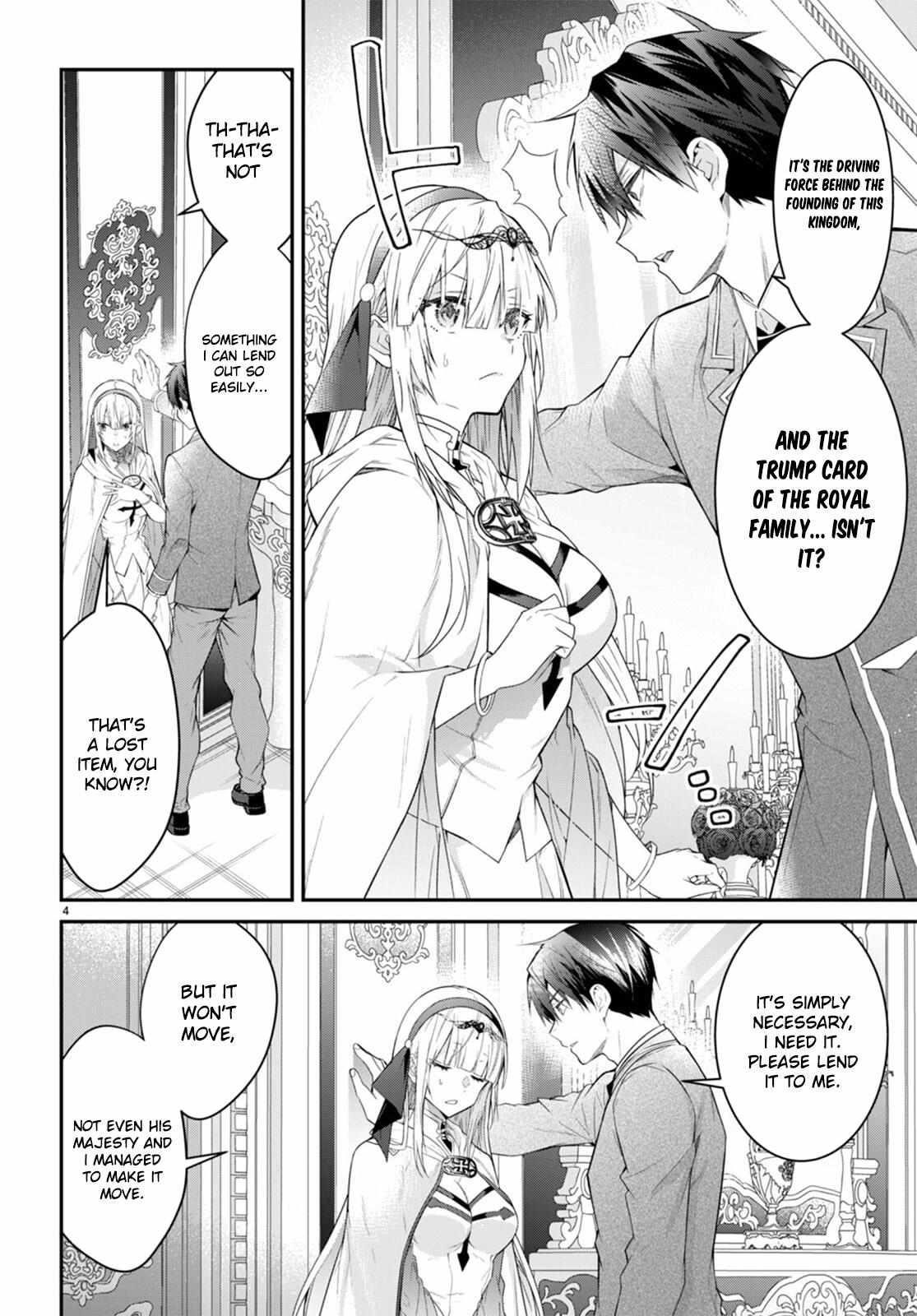 Otome Game Sekai wa Mob ni Kibishii Sekai desu Chapter 50 - Page 4