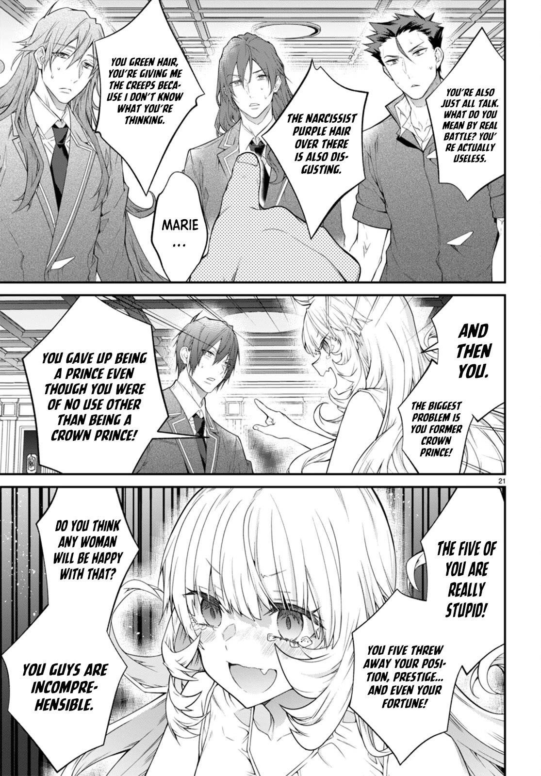 Otome Game Sekai wa Mob ni Kibishii Sekai desu Chapter 51 - Page 21