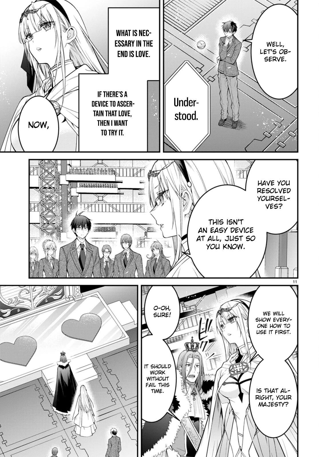 Otome Game Sekai wa Mob ni Kibishii Sekai desu Chapter 54 - Page 11