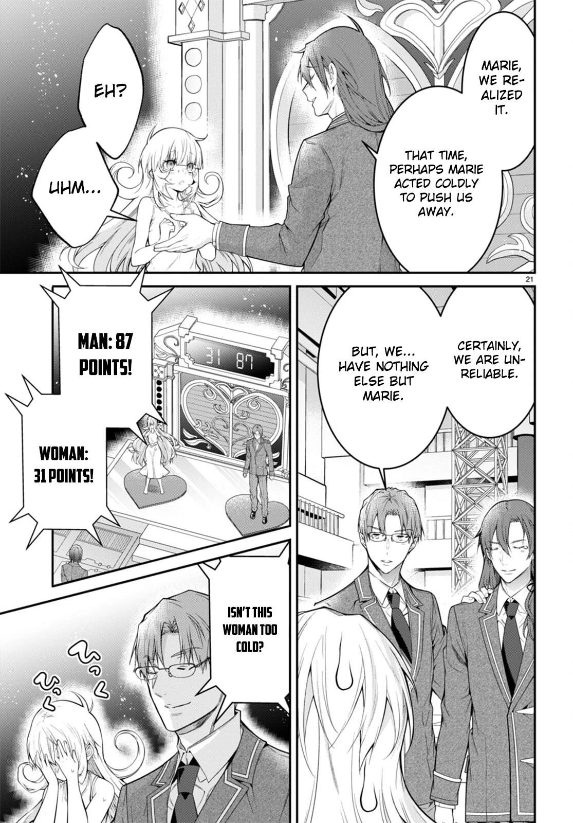 Otome Game Sekai wa Mob ni Kibishii Sekai desu Chapter 54 - Page 21