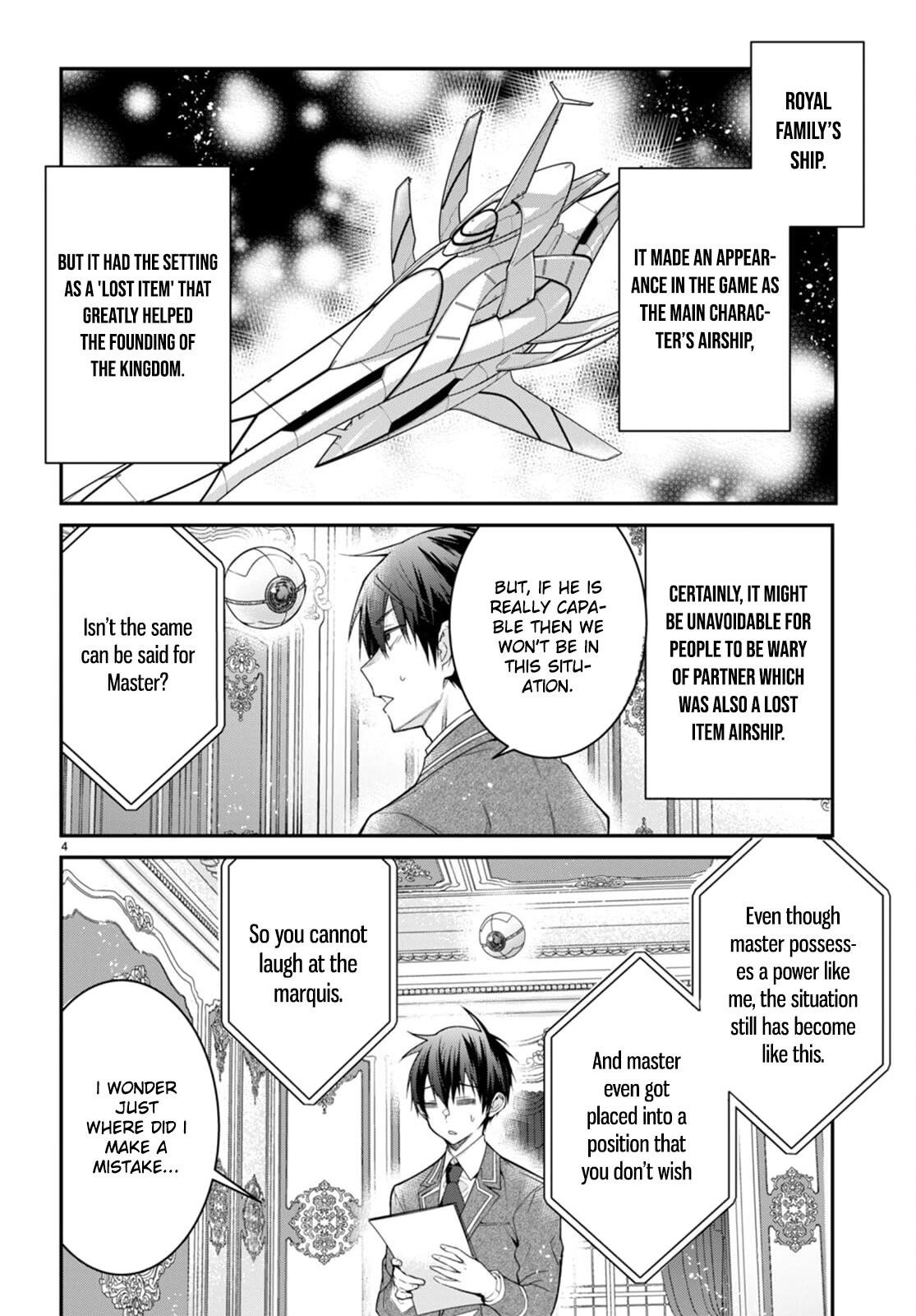 Otome Game Sekai wa Mob ni Kibishii Sekai desu Chapter 54 - Page 4