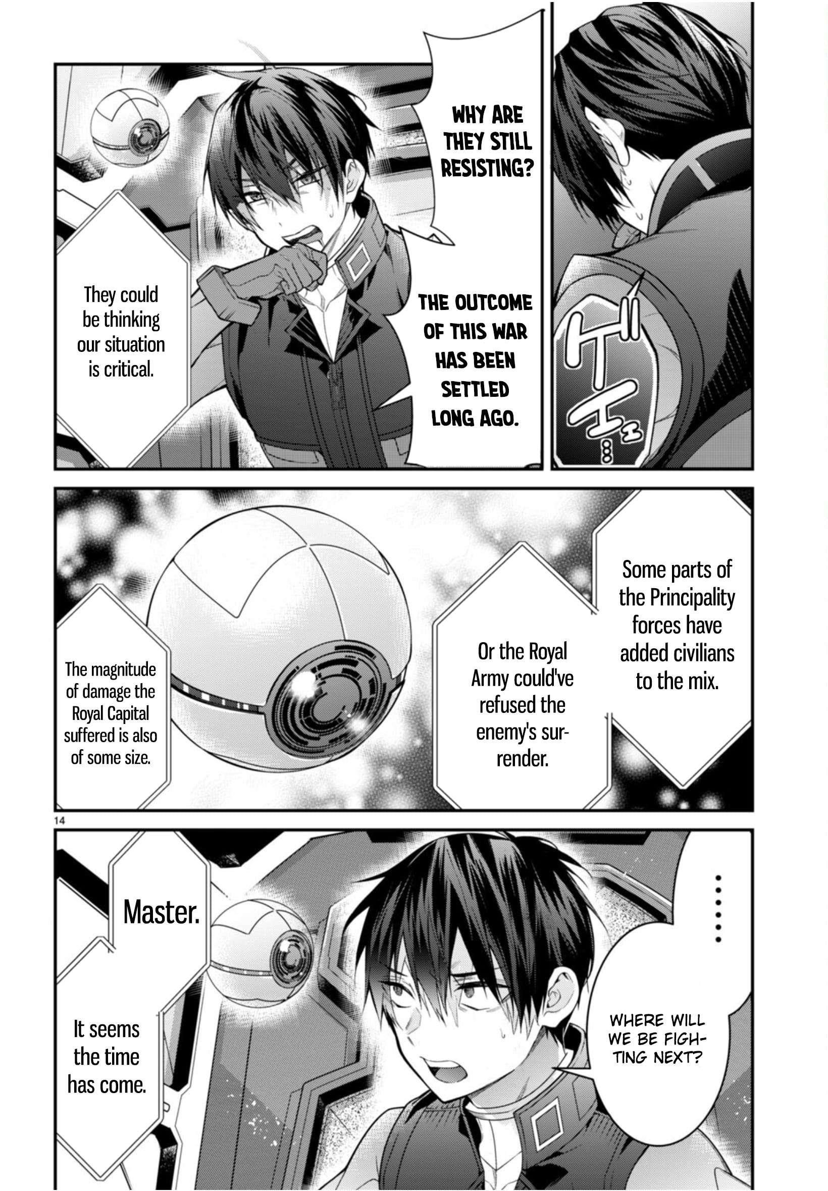 Otome Game Sekai wa Mob ni Kibishii Sekai desu Chapter 56 - Page 14