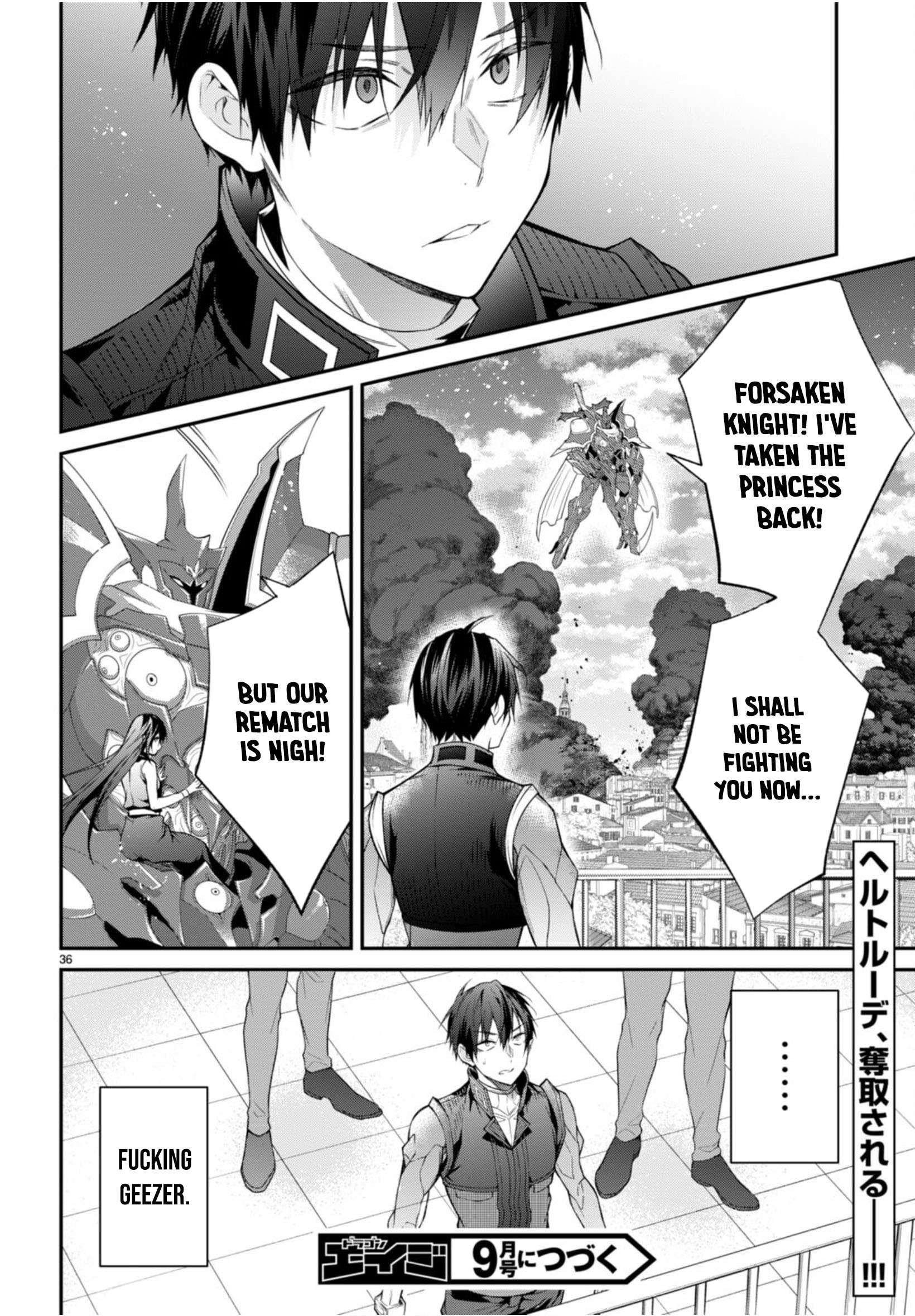 Otome Game Sekai wa Mob ni Kibishii Sekai desu Chapter 56 - Page 36
