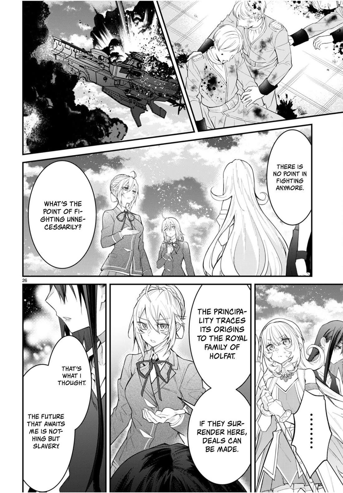 Otome Game Sekai wa Mob ni Kibishii Sekai desu Chapter 62 - Page 26