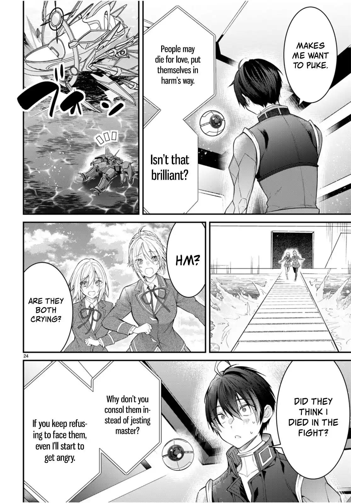 Otome Game Sekai wa Mob ni Kibishii Sekai desu Chapter 63 - Page 23