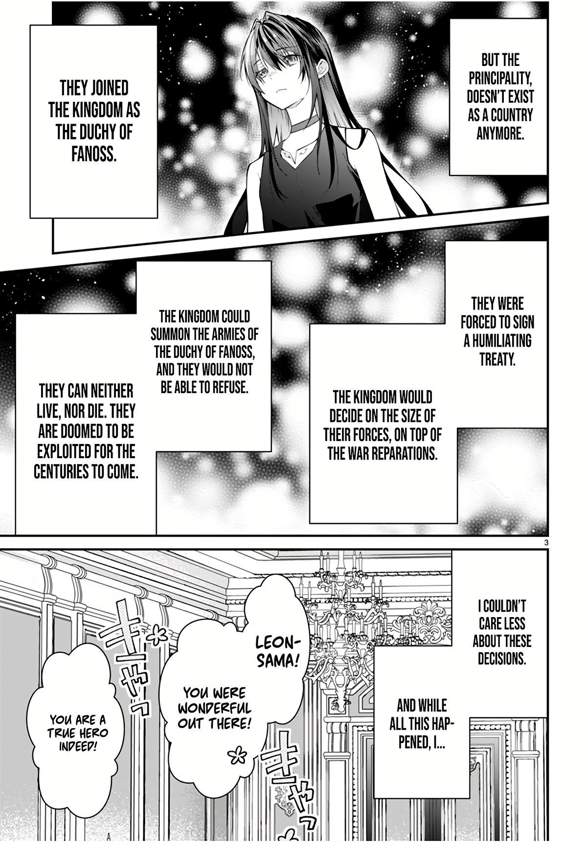 Otome Game Sekai wa Mob ni Kibishii Sekai desu Chapter 64 - Page 3