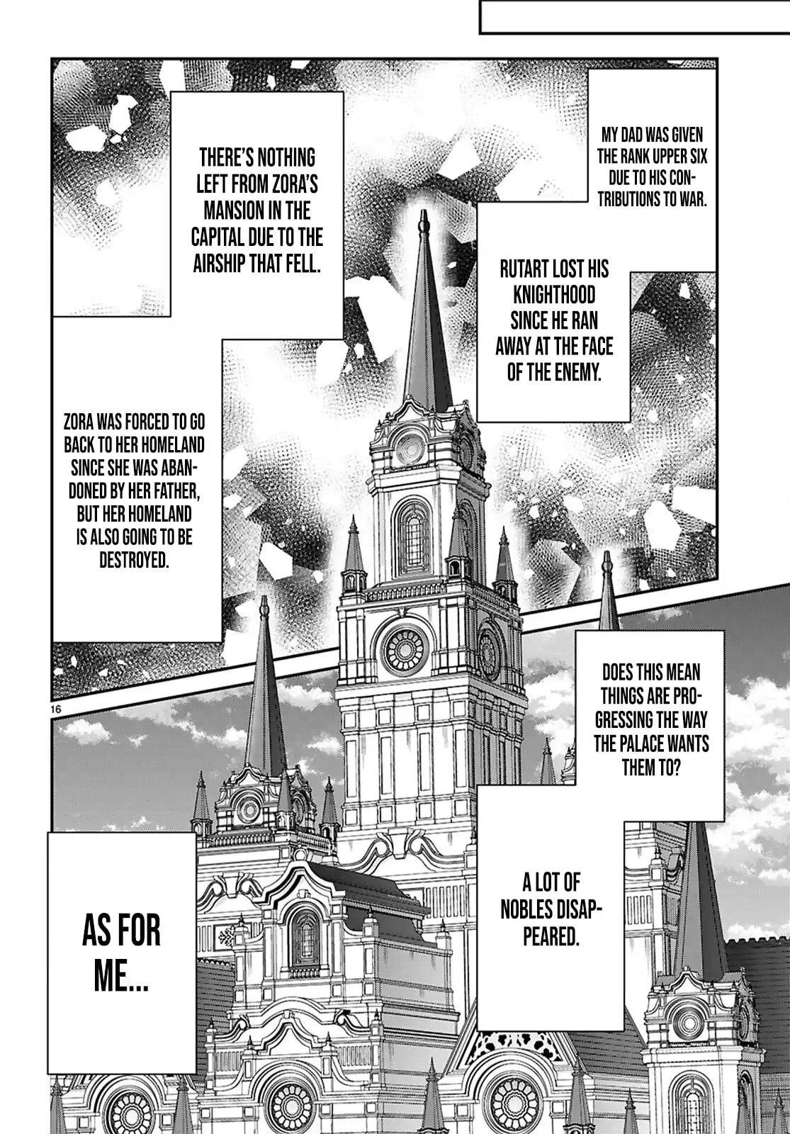 Otome Game Sekai wa Mob ni Kibishii Sekai desu Chapter 66 - Page 16