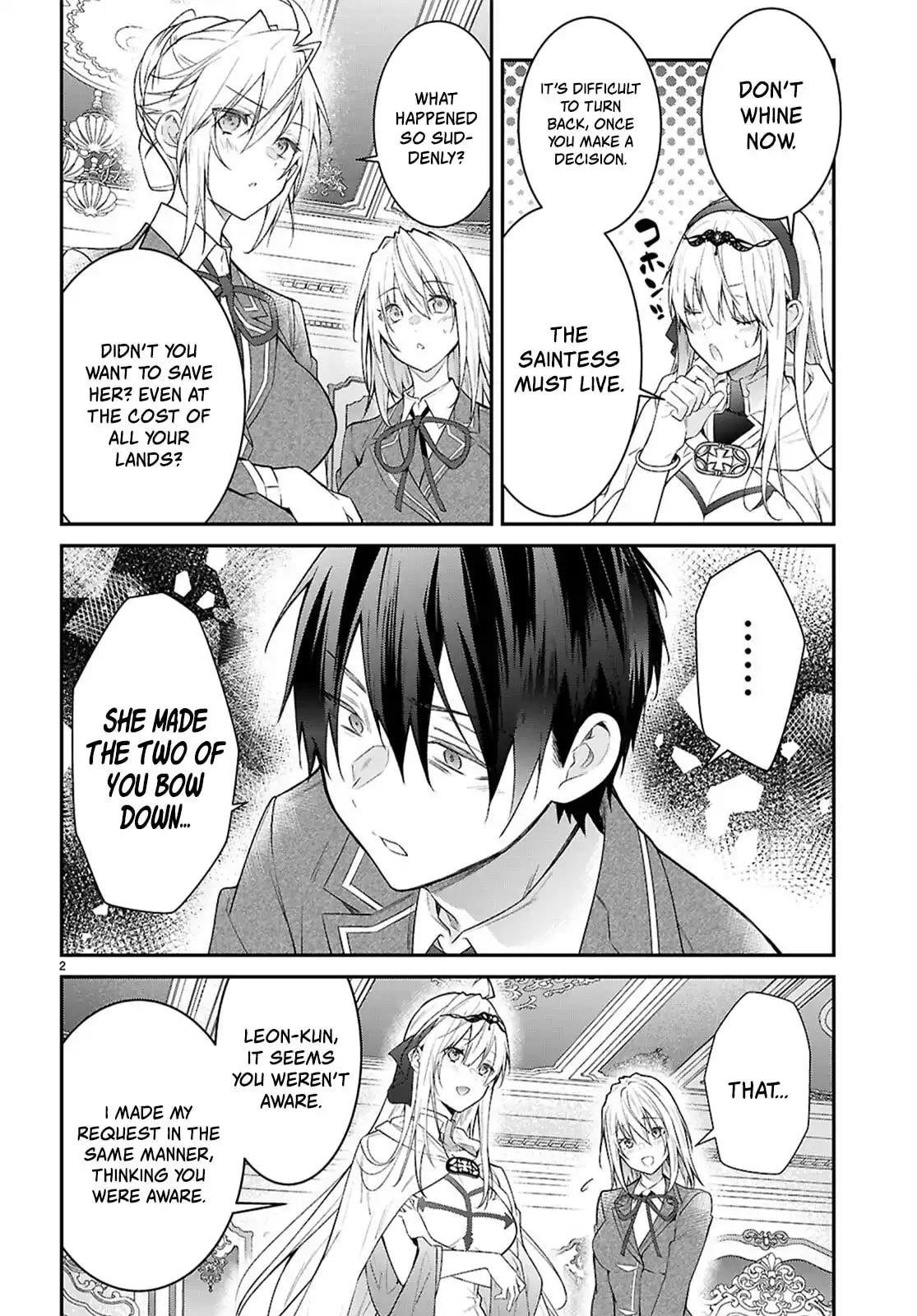 Otome Game Sekai wa Mob ni Kibishii Sekai desu Chapter 66 - Page 2