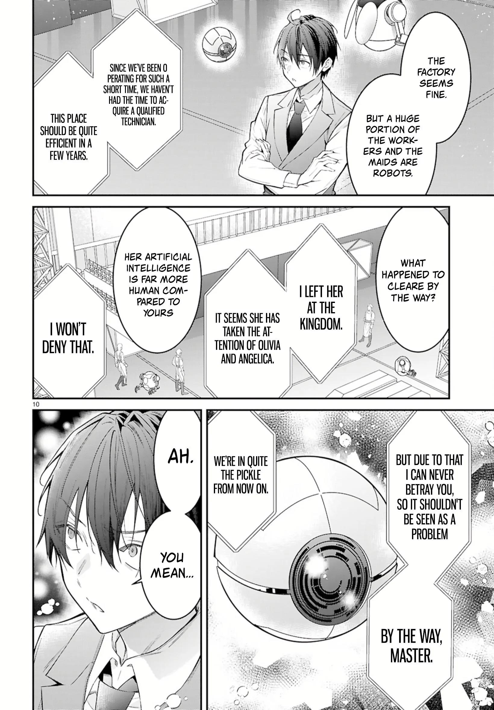 Otome Game Sekai wa Mob ni Kibishii Sekai desu Chapter 67 - Page 10