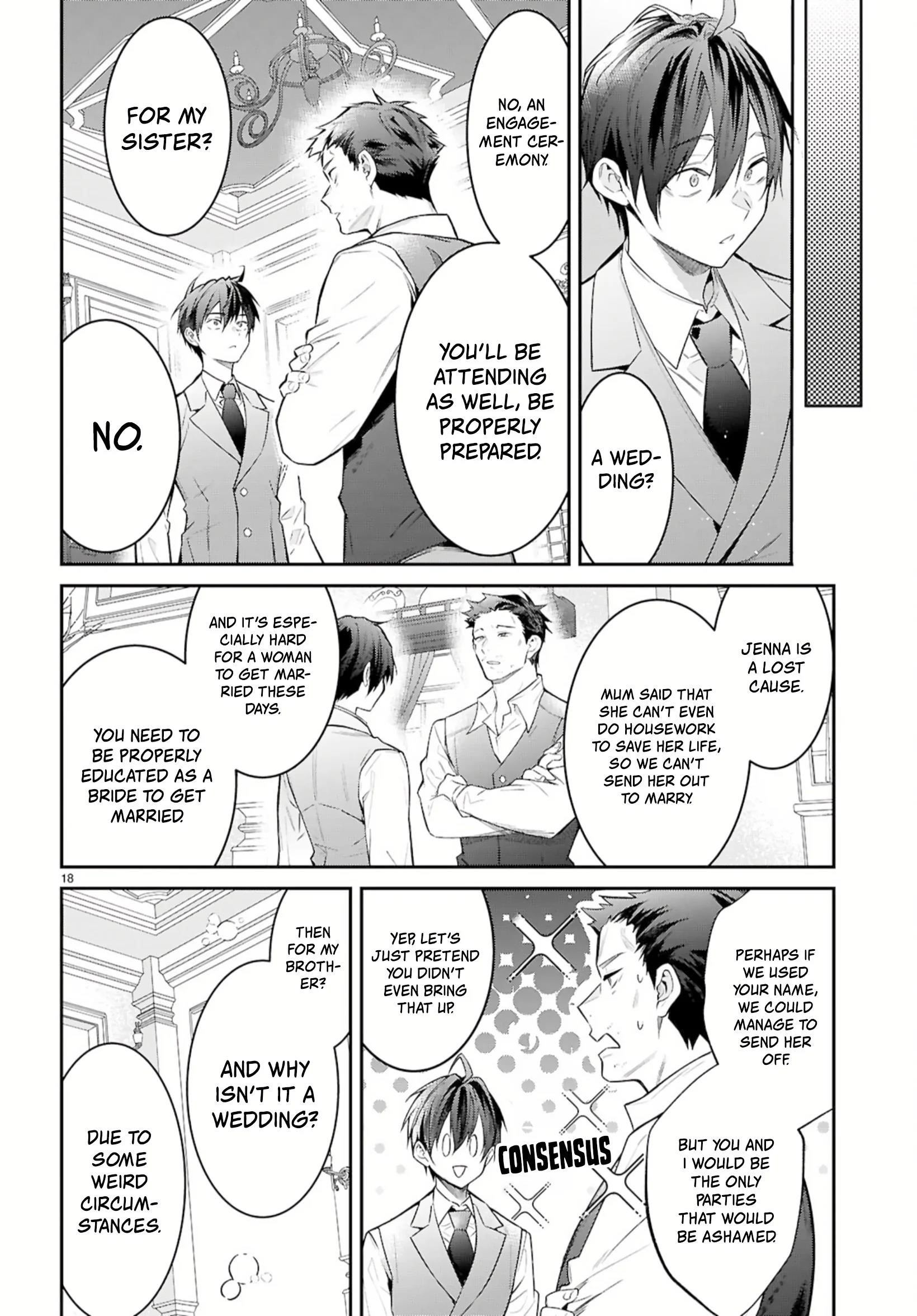 Otome Game Sekai wa Mob ni Kibishii Sekai desu Chapter 67 - Page 18