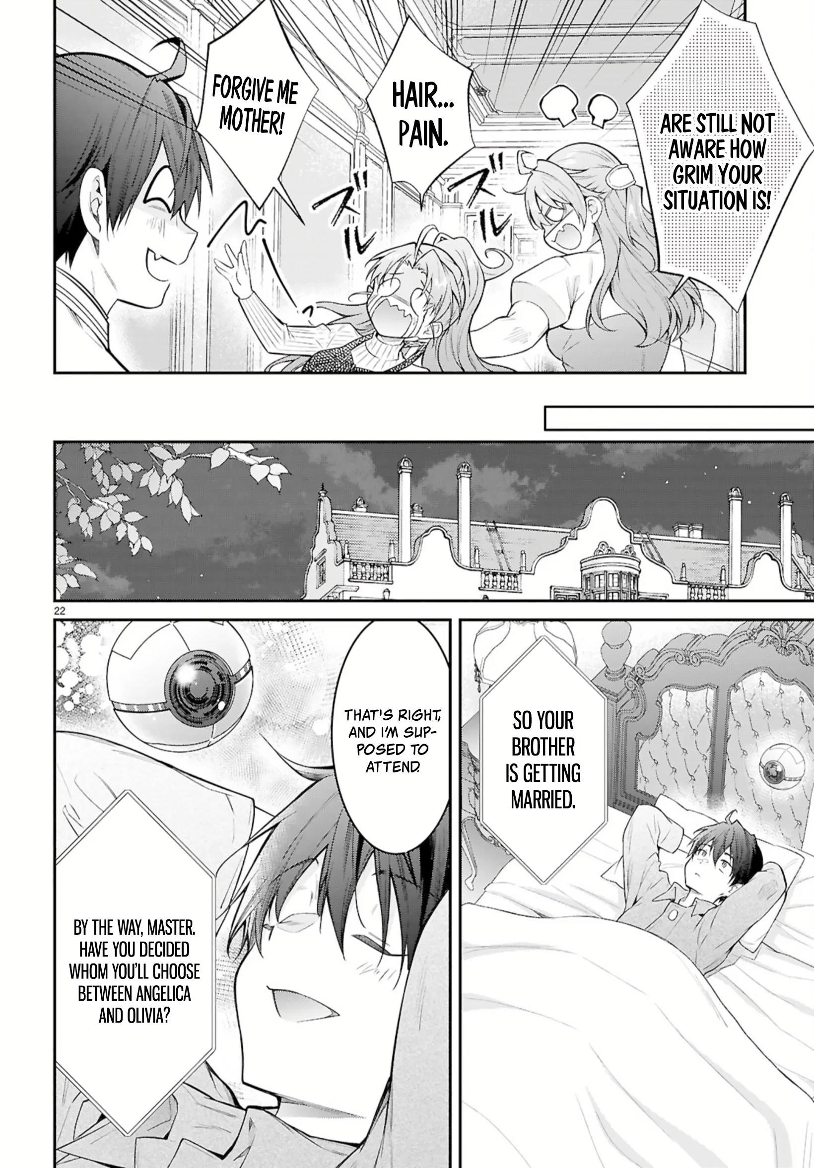 Otome Game Sekai wa Mob ni Kibishii Sekai desu Chapter 67 - Page 22