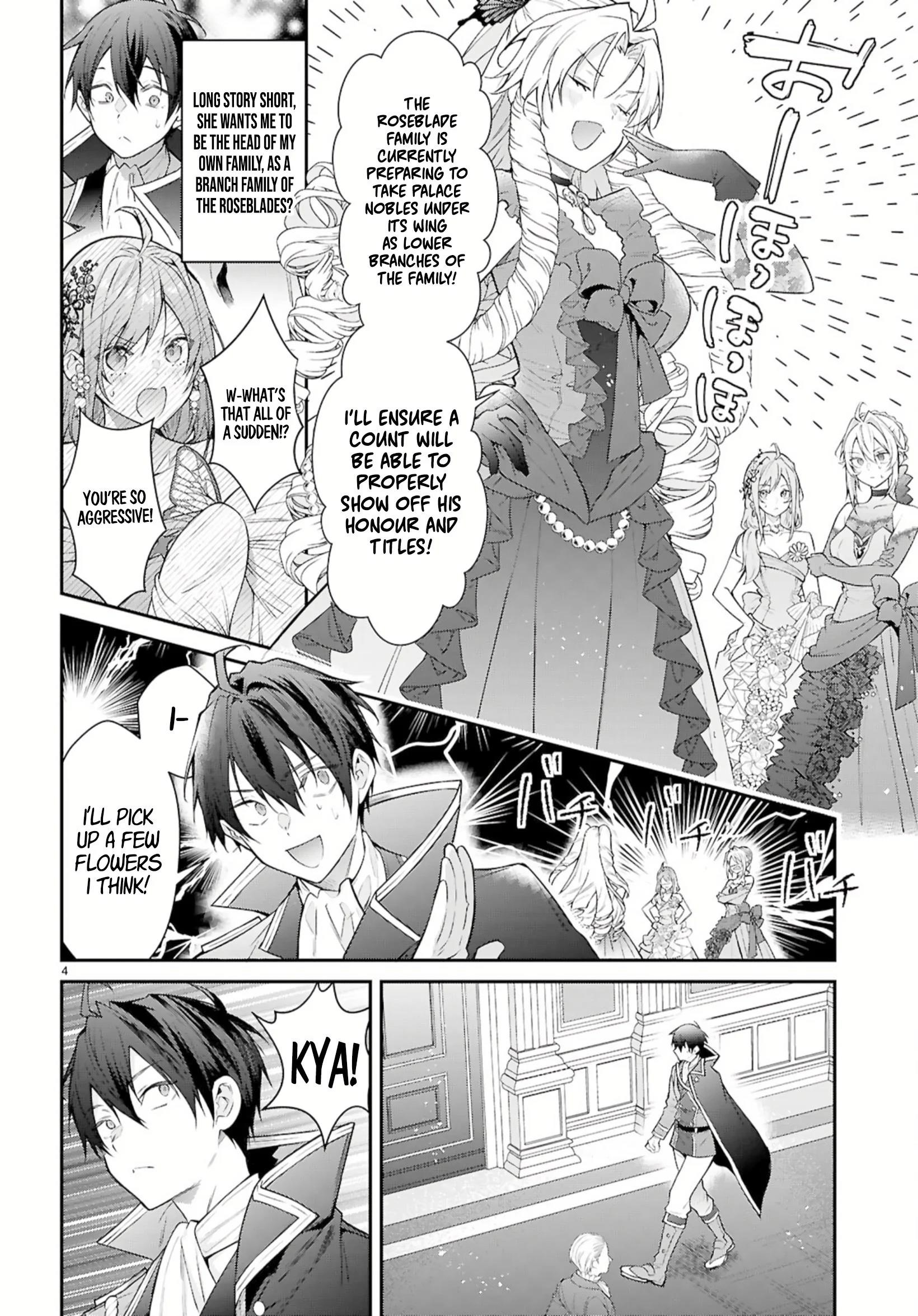 Otome Game Sekai wa Mob ni Kibishii Sekai desu Chapter 67 - Page 4