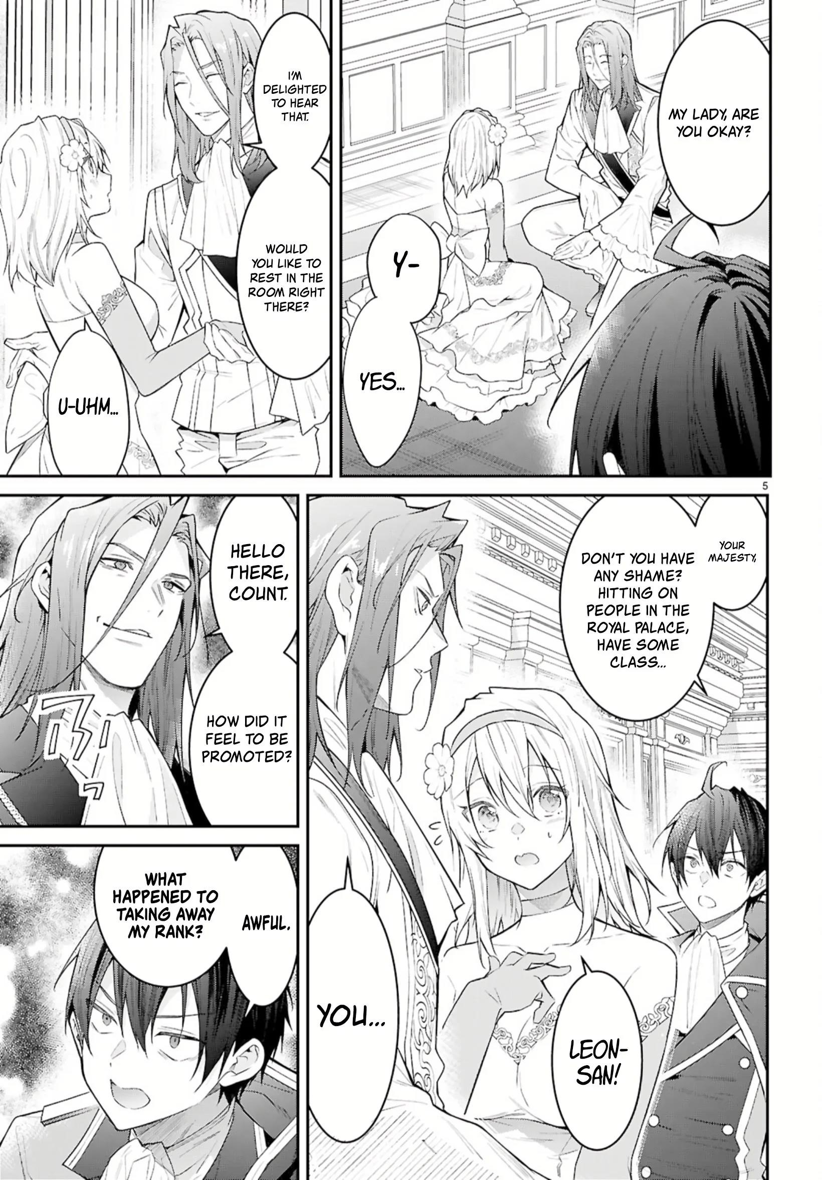 Otome Game Sekai wa Mob ni Kibishii Sekai desu Chapter 67 - Page 5