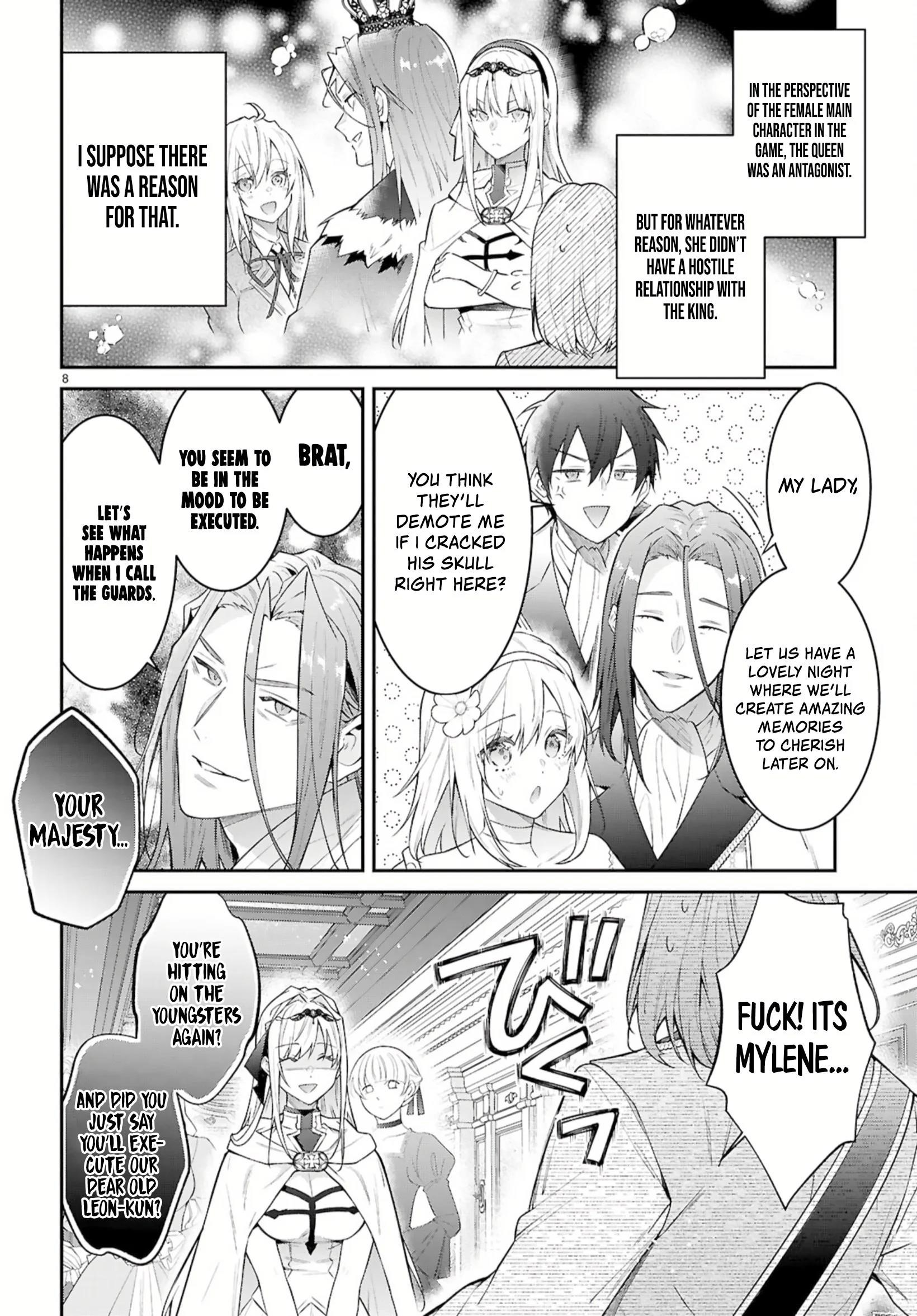 Otome Game Sekai wa Mob ni Kibishii Sekai desu Chapter 67 - Page 8