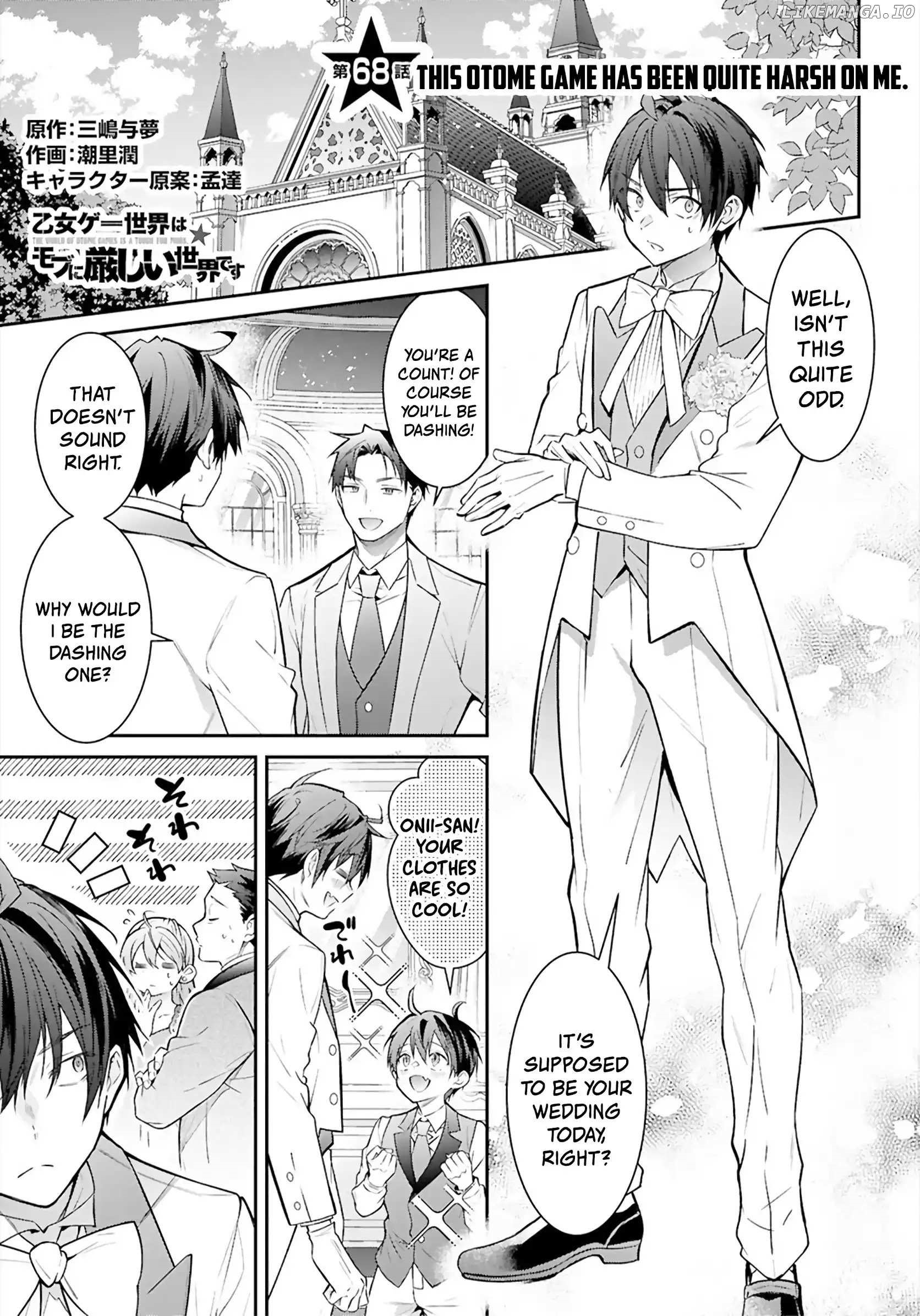 Otome Game Sekai wa Mob ni Kibishii Sekai desu Chapter 68 - Page 1