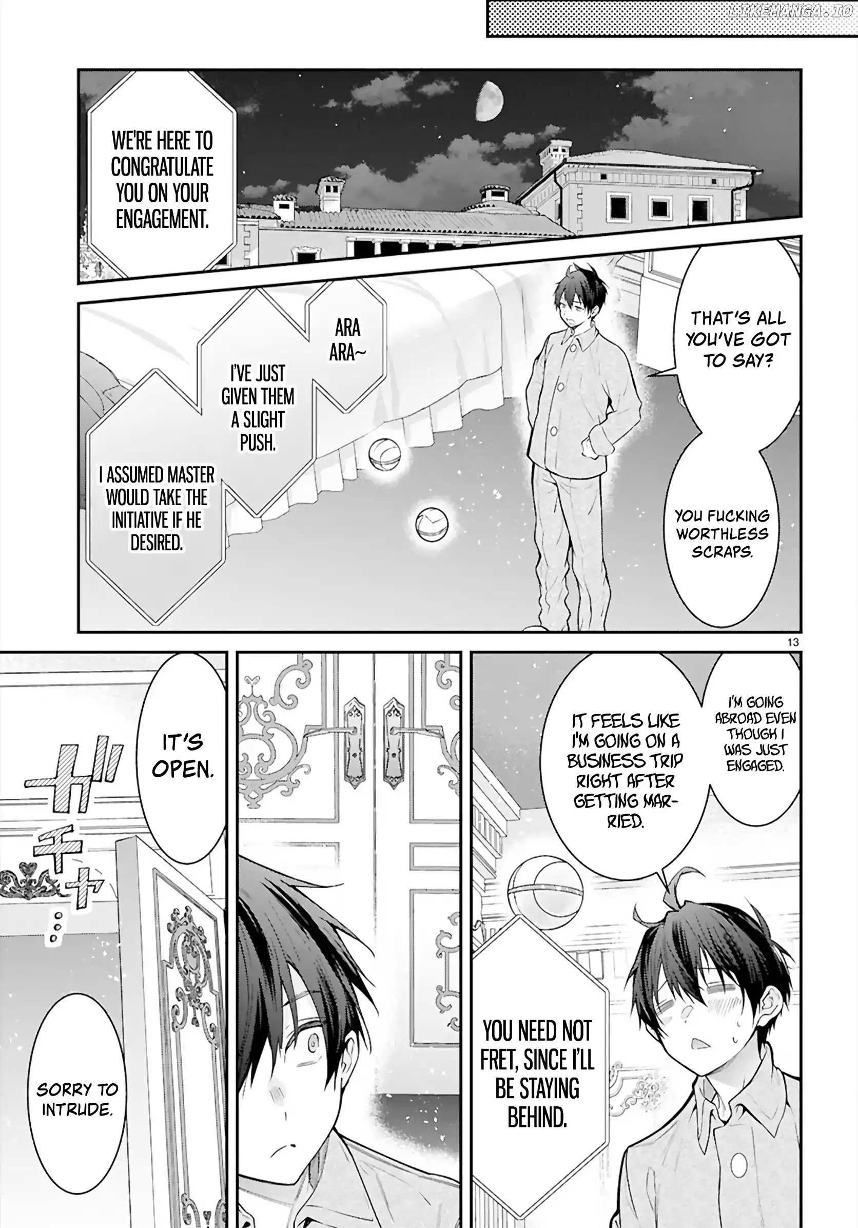 Otome Game Sekai wa Mob ni Kibishii Sekai desu Chapter 68 - Page 13