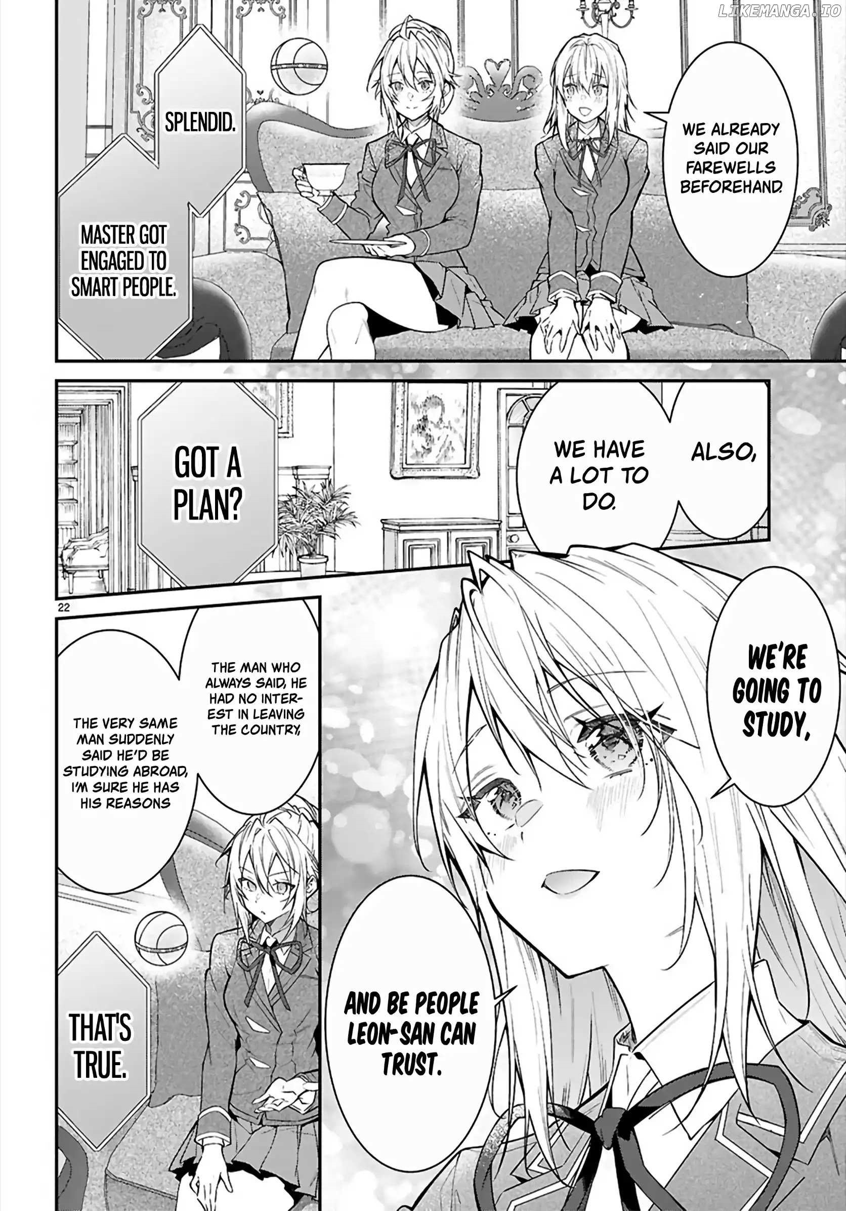 Otome Game Sekai wa Mob ni Kibishii Sekai desu Chapter 68 - Page 22
