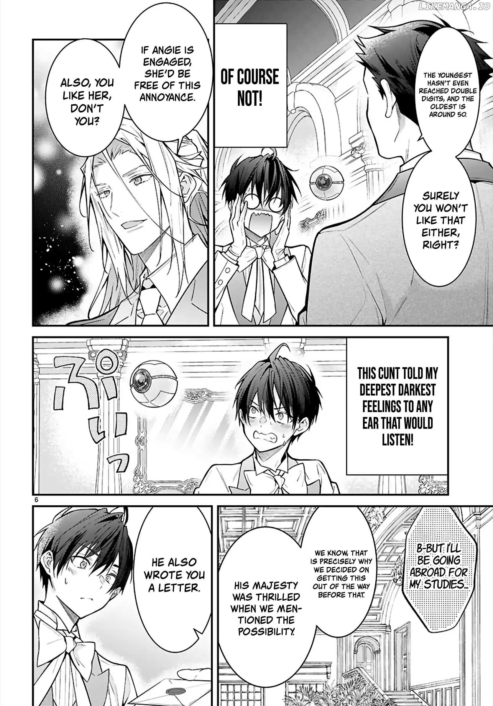 Otome Game Sekai wa Mob ni Kibishii Sekai desu Chapter 68 - Page 6
