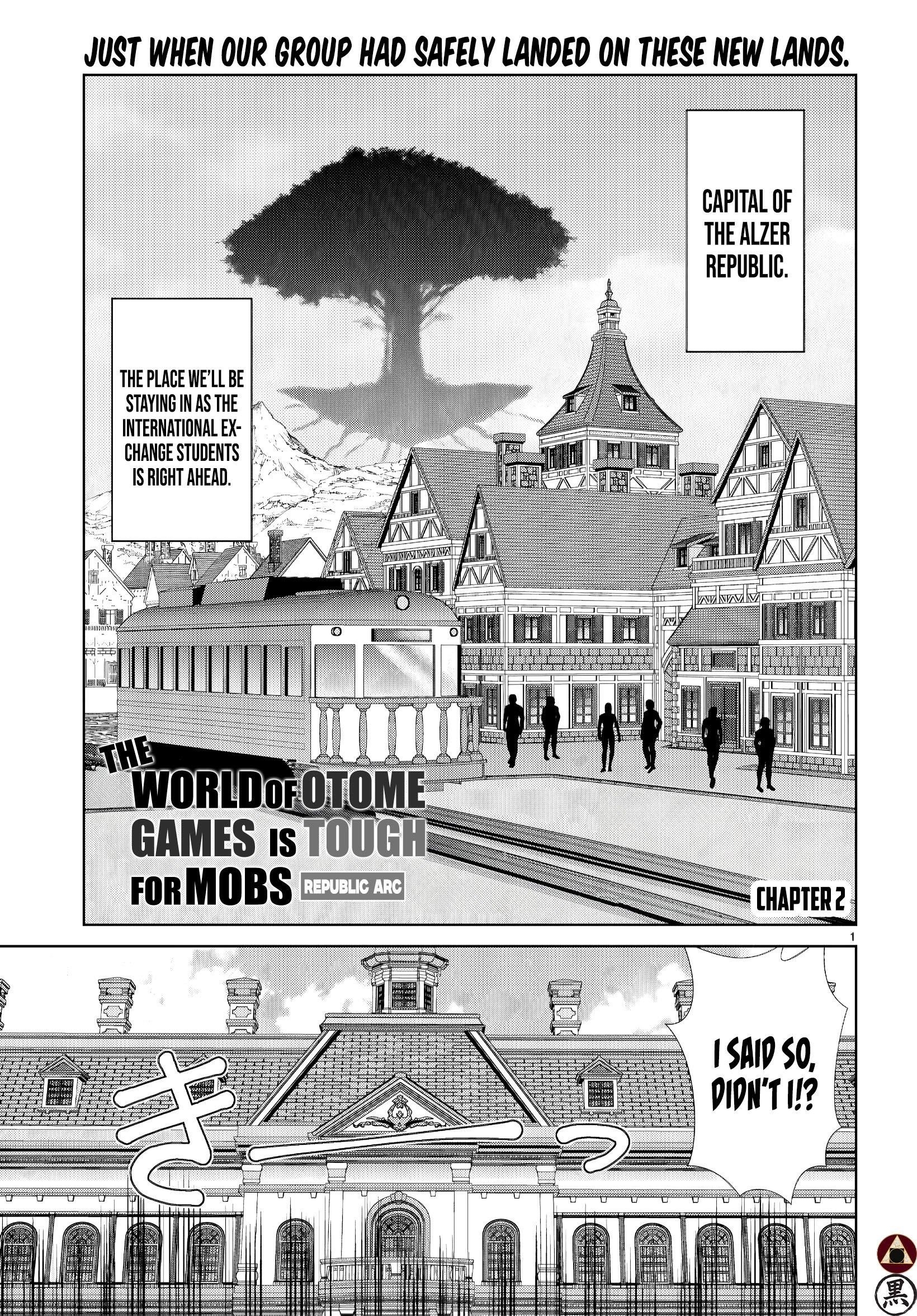 Otome Game Sekai wa Mob ni Kibishii Sekai desu Chapter 70 - Page 1